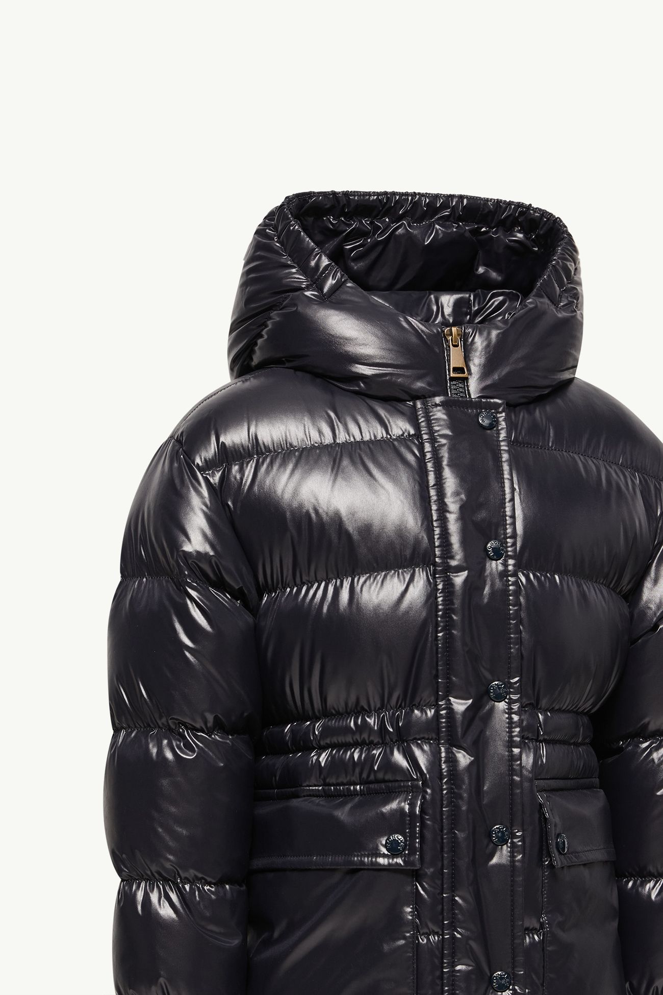 Parka matelassée à capuche Sesie Fille Bleu marine Moncler 3
