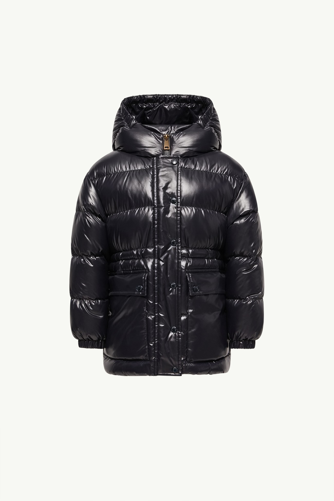 Parka matelassée à capuche Sesie Fille Bleu marine Moncler 0