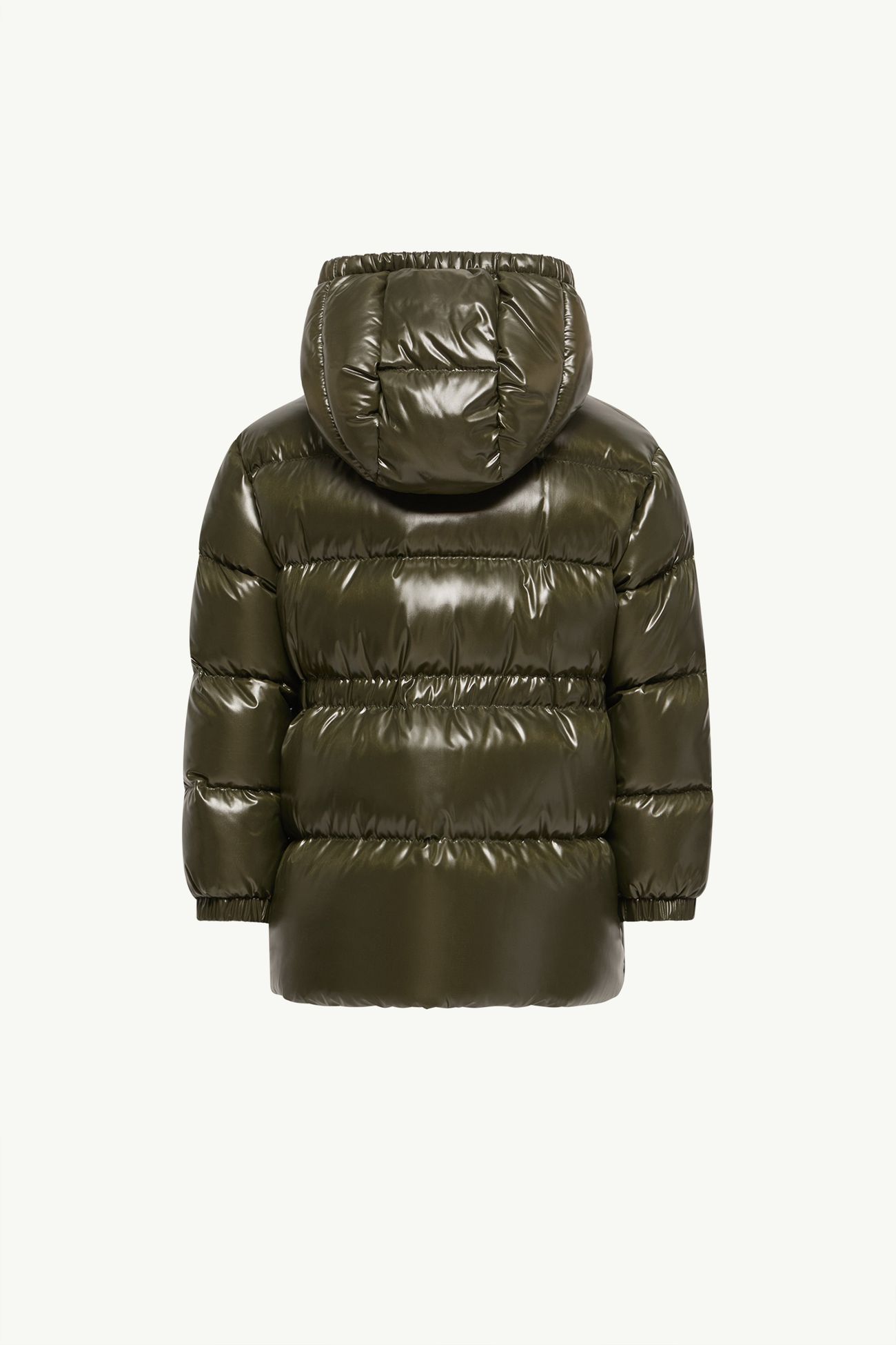 Sesie女童连帽羽绒派克大衣 女童 深绿色 Moncler 3