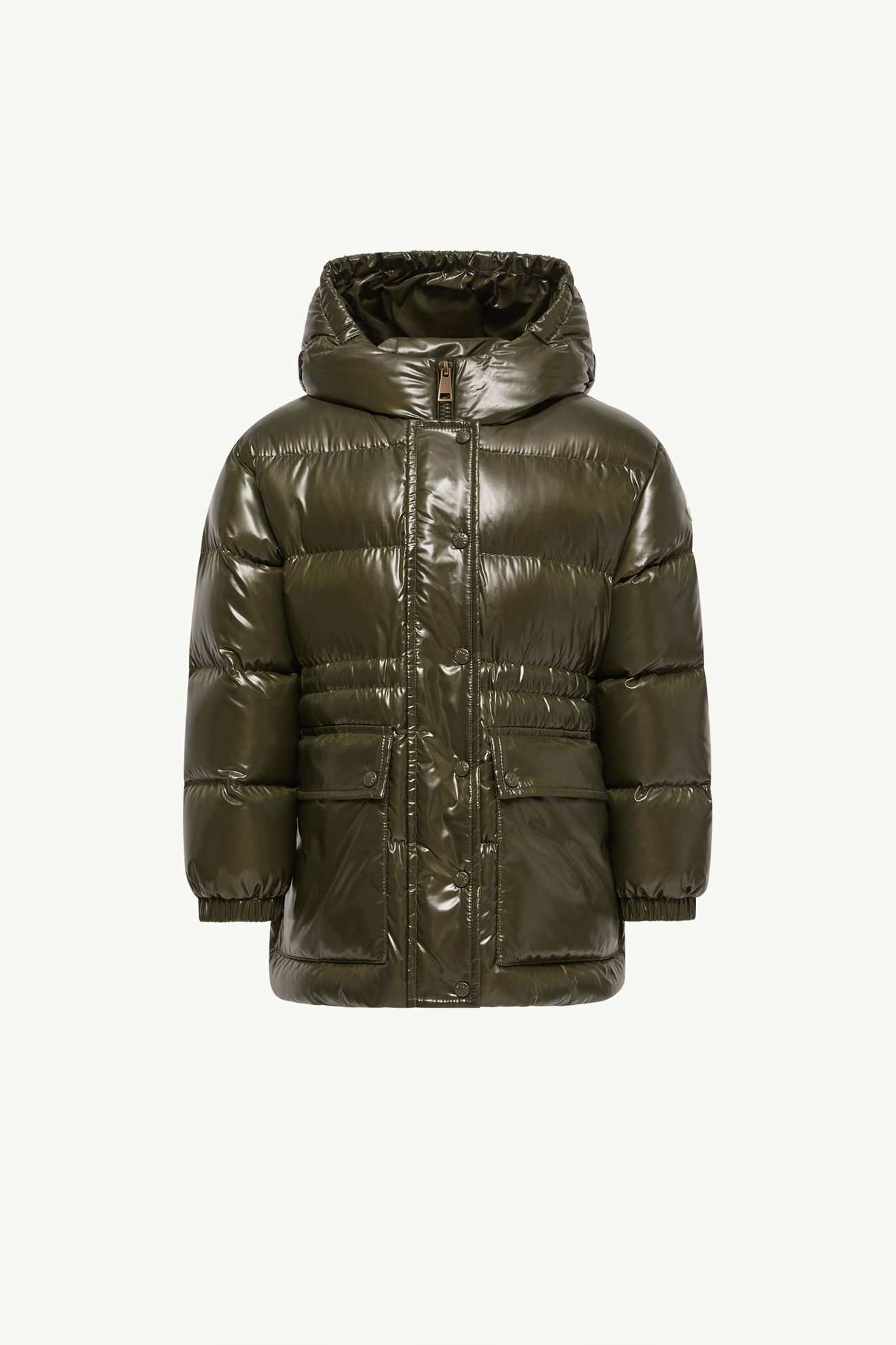 Parka plumífero con capucha Sesie Niña Verde Oscuro Moncler 0