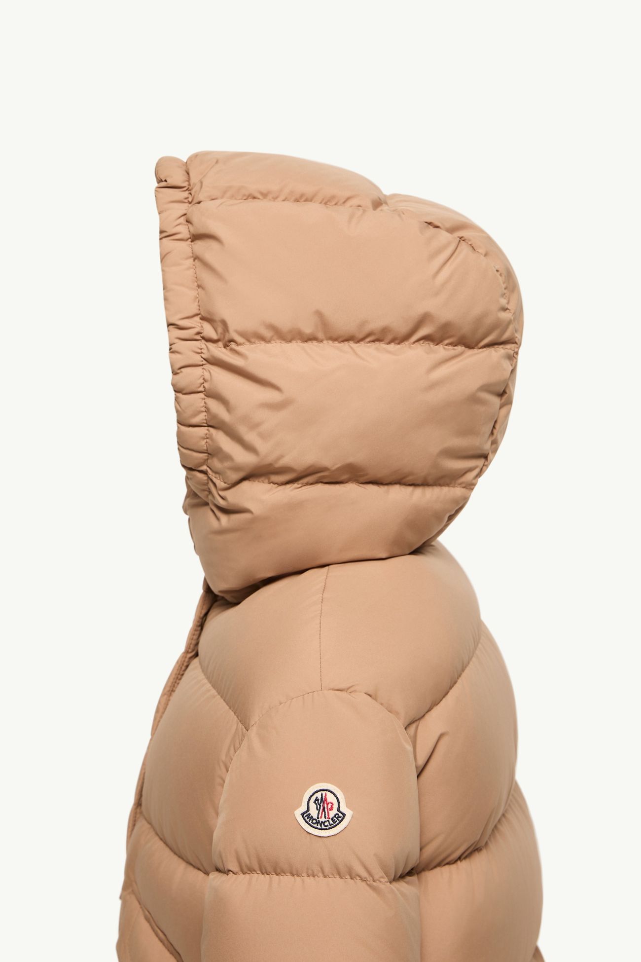 Phelanta女童连帽羽绒夹克外套 女童 驼米色 Moncler 1