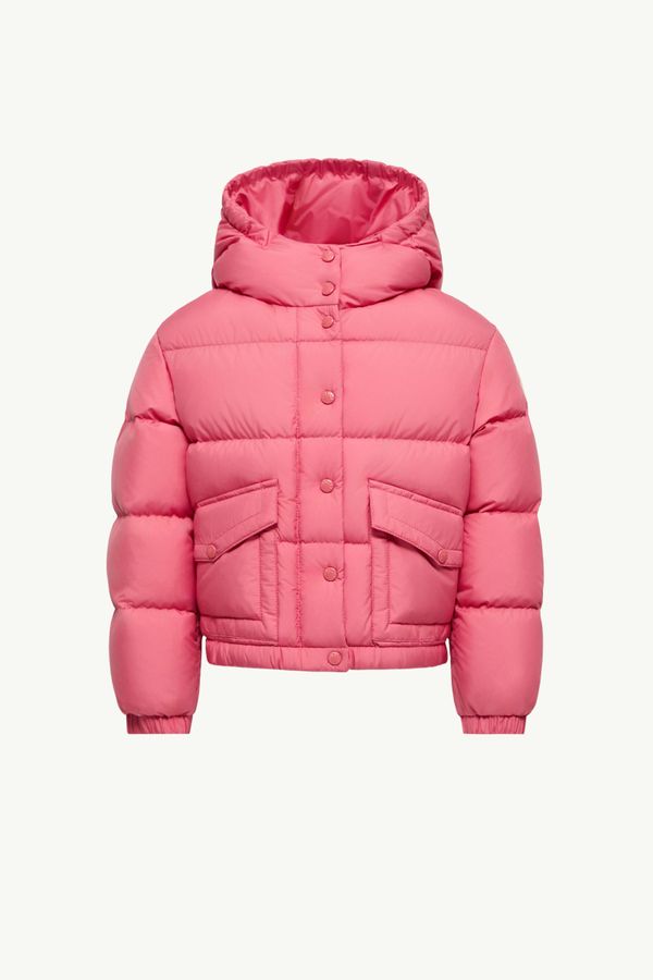 Phelanta Hooded Down Jacket Girl Fuchsia Moncler 0