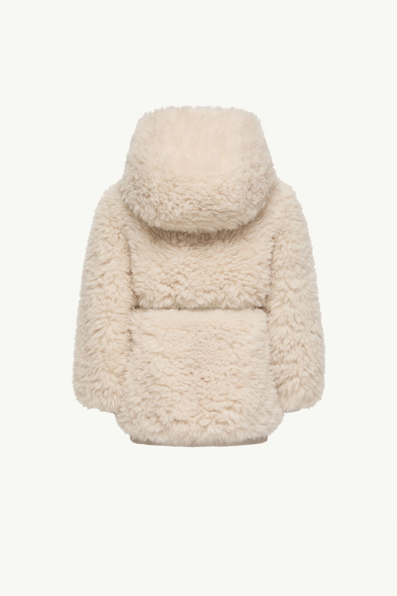 Wrenna女童泰迪绒风格连帽派克大衣 女童 象牙白 Moncler 3