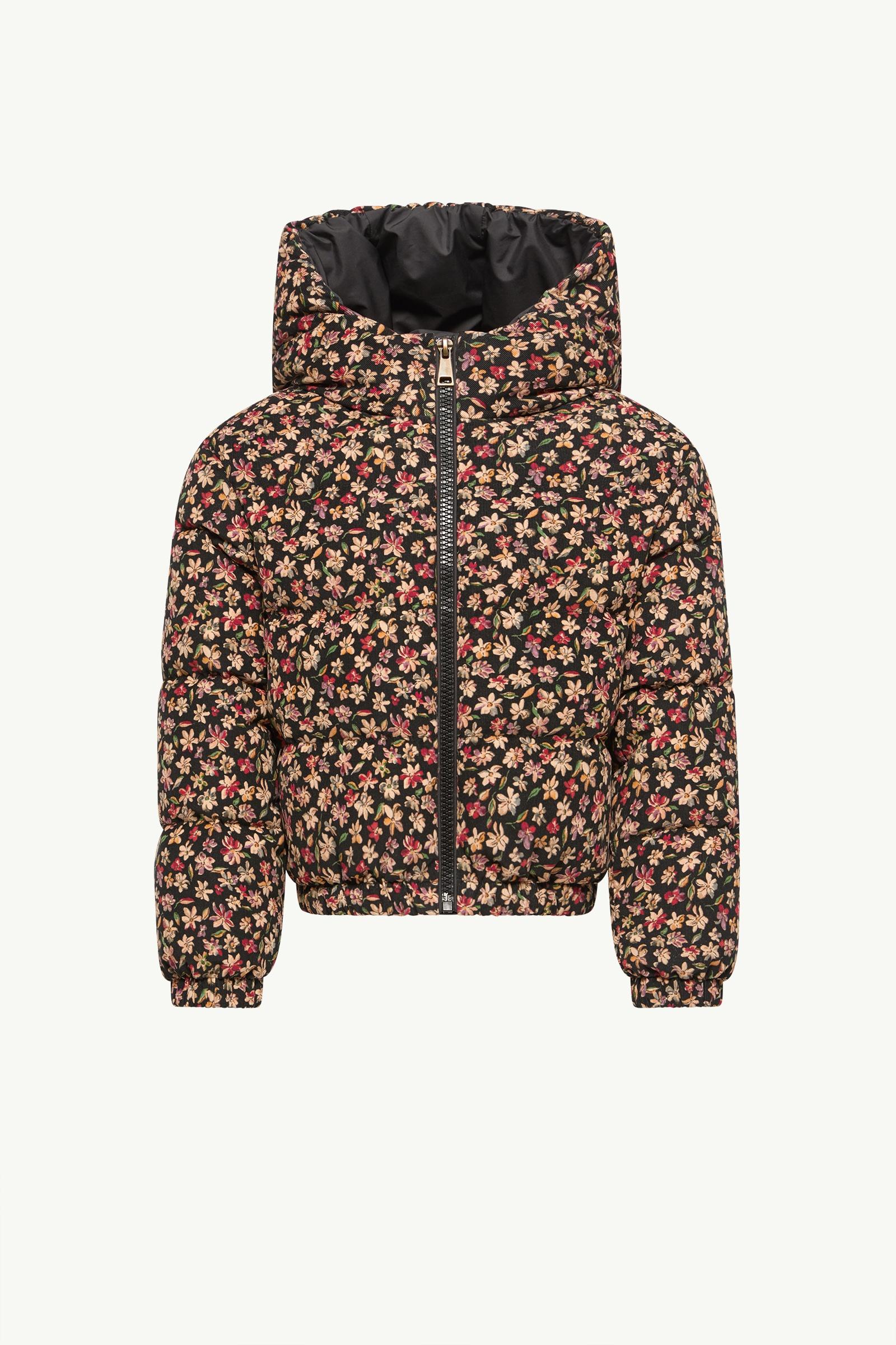 Nirea Corduroy Down Jacket Girl Black Moncler, 1 of 0