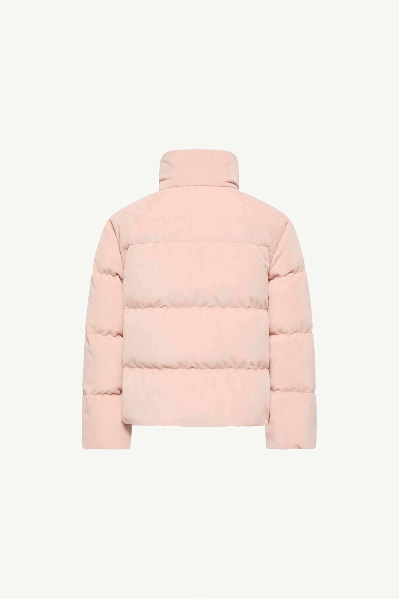 Cissida Hooded Chenille Mid-Length Down Jacket Girl Pink Moncler 3