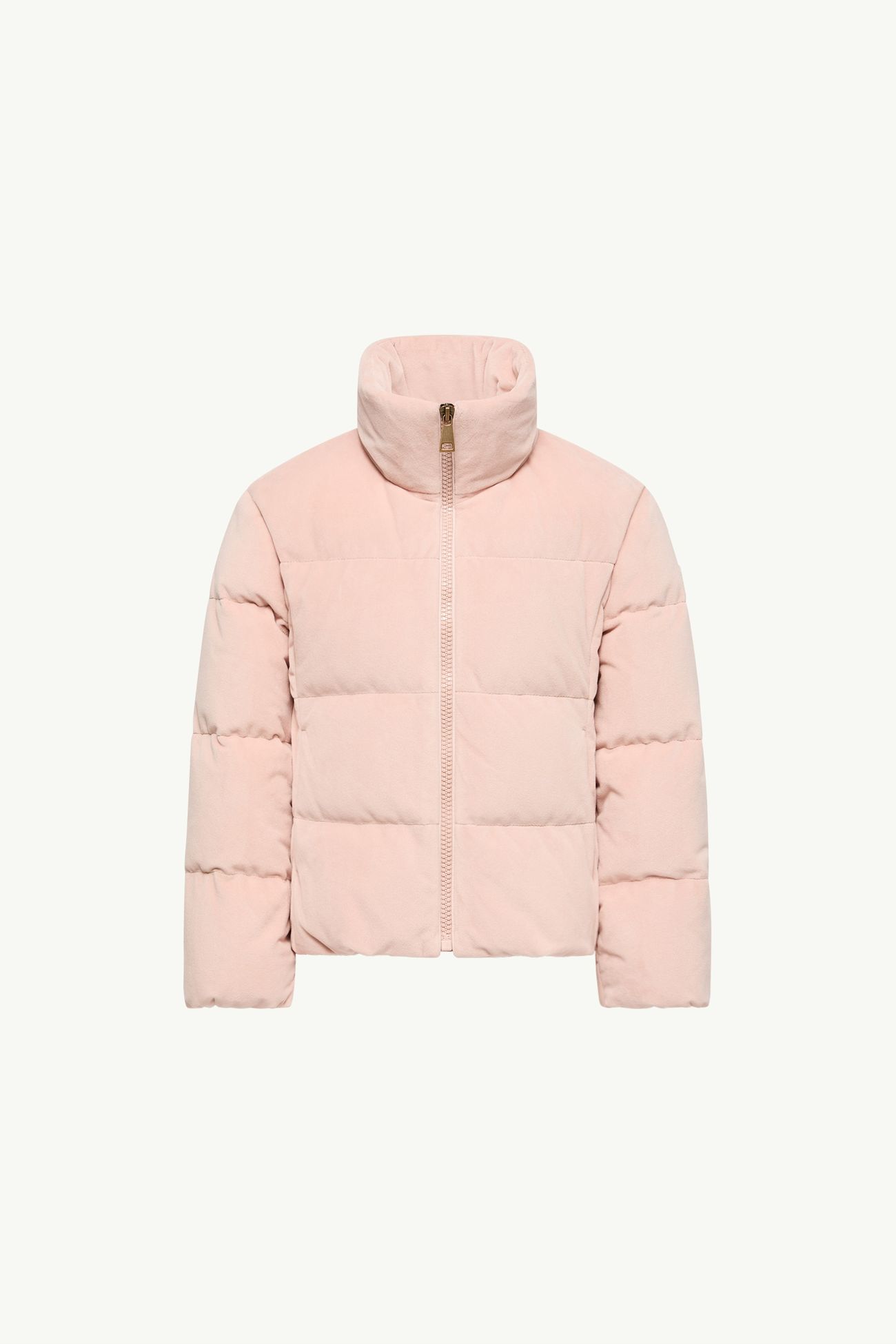 Cissida女童连帽中长款羽绒夹克外套 女童 粉红色 Moncler 0