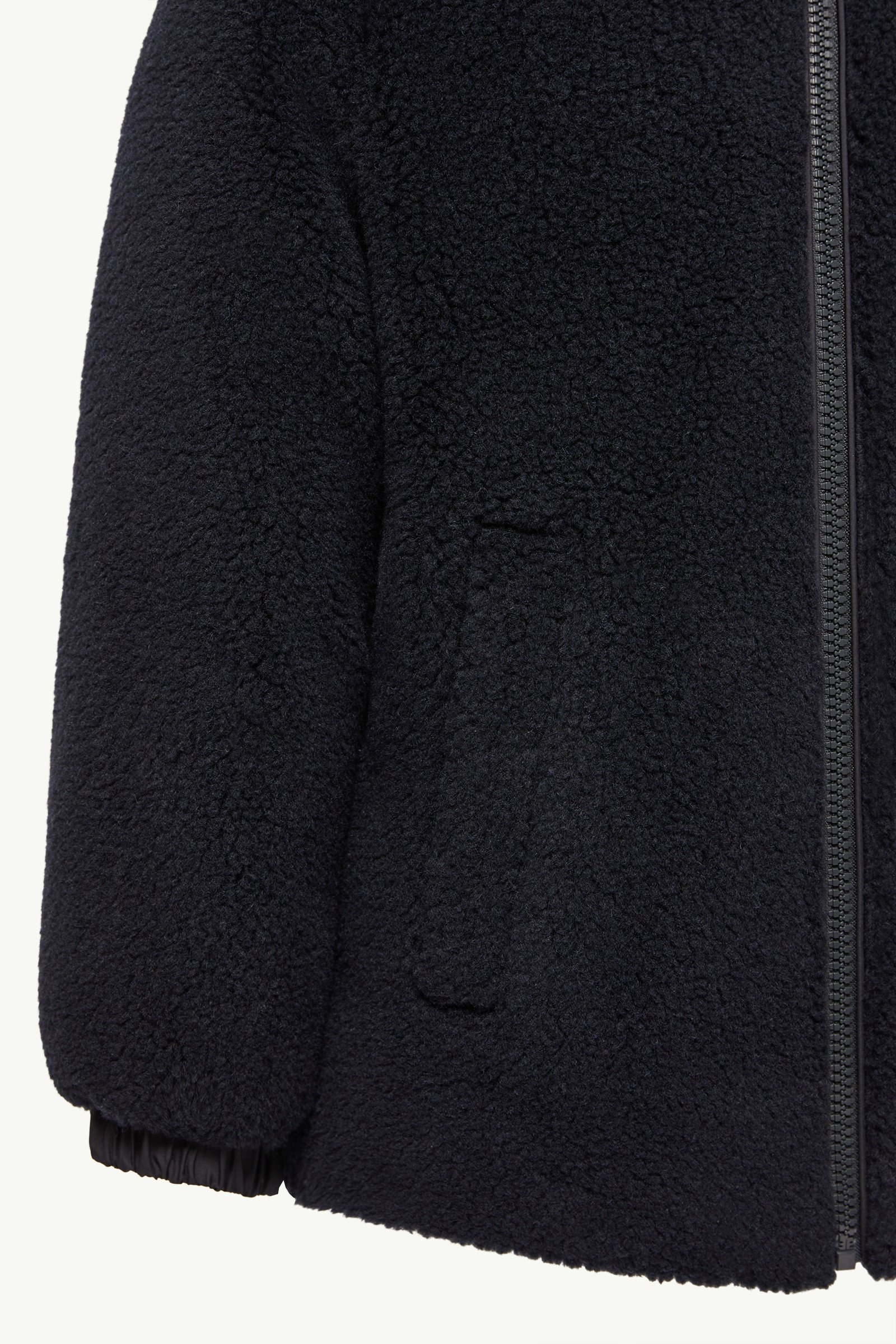 Navy Blue Varando Hooded Reversible Down Parka - Down Jackets