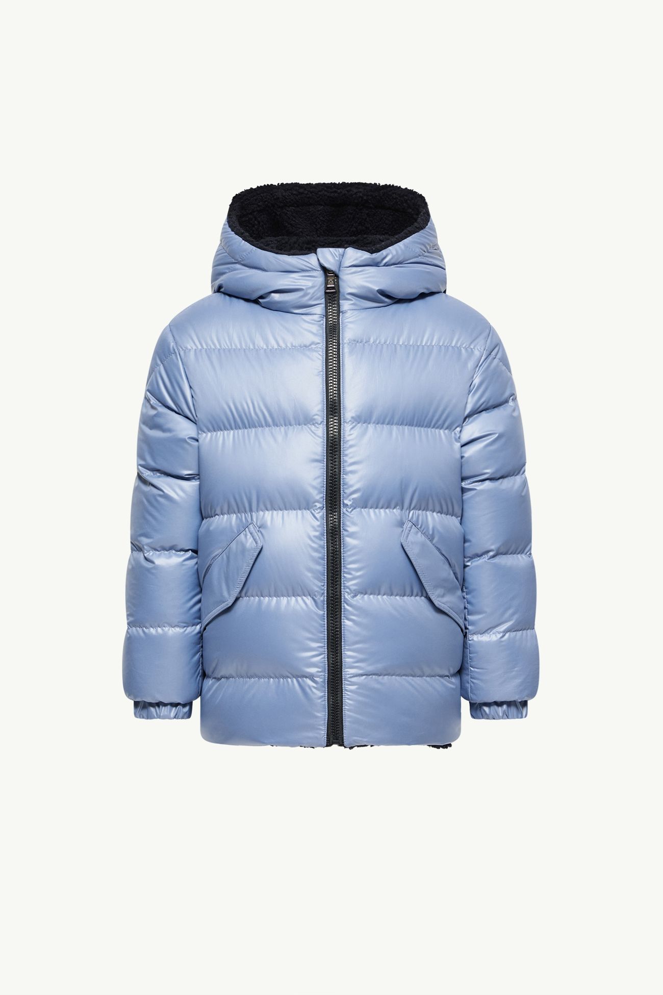 Varando男童连帽双面羽绒派克大衣 男童 海军蓝色 Moncler 5