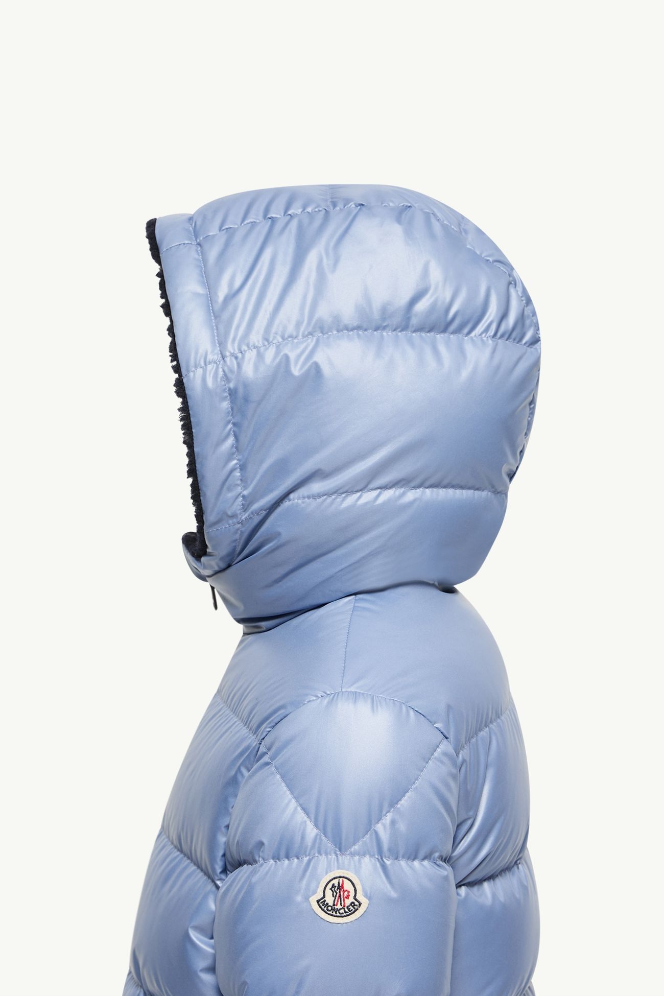 Varando連帽雙面羽絨派克大衣 男童 海軍藍色 Moncler 6