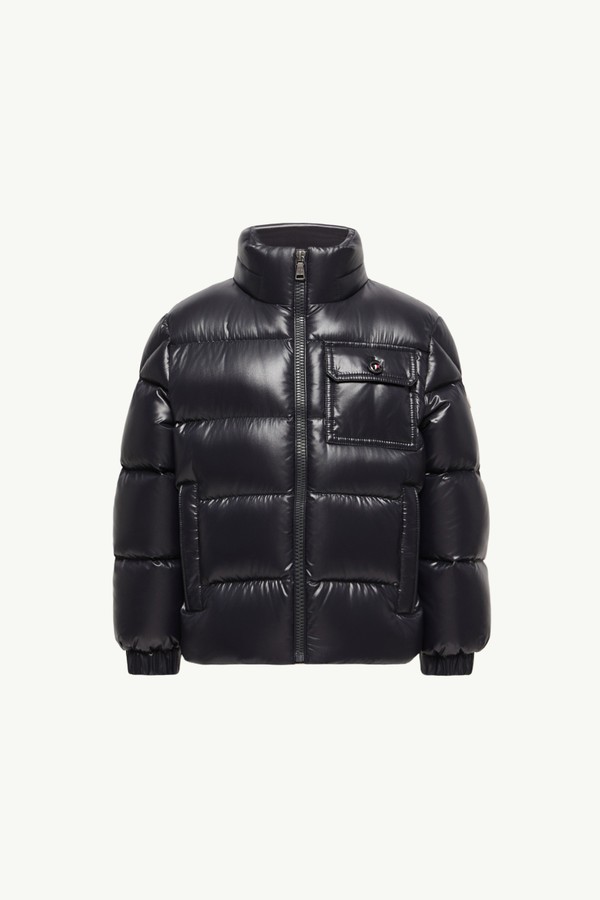 Alaxios連帽短身羽絨外套 男童 海軍藍色 Moncler 0