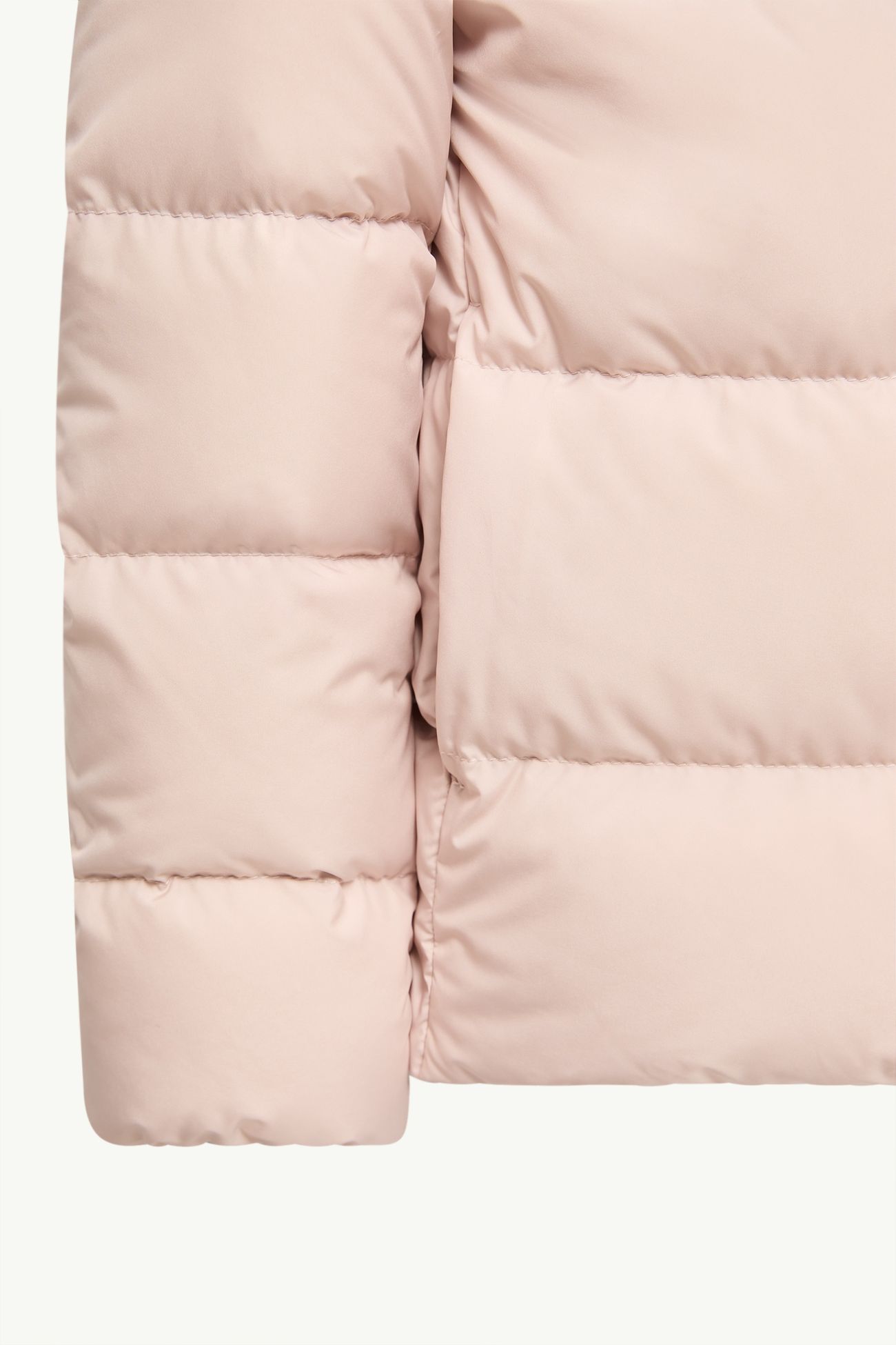 Beulah Hooded Down Jacket Girl Light Pink Moncler 3