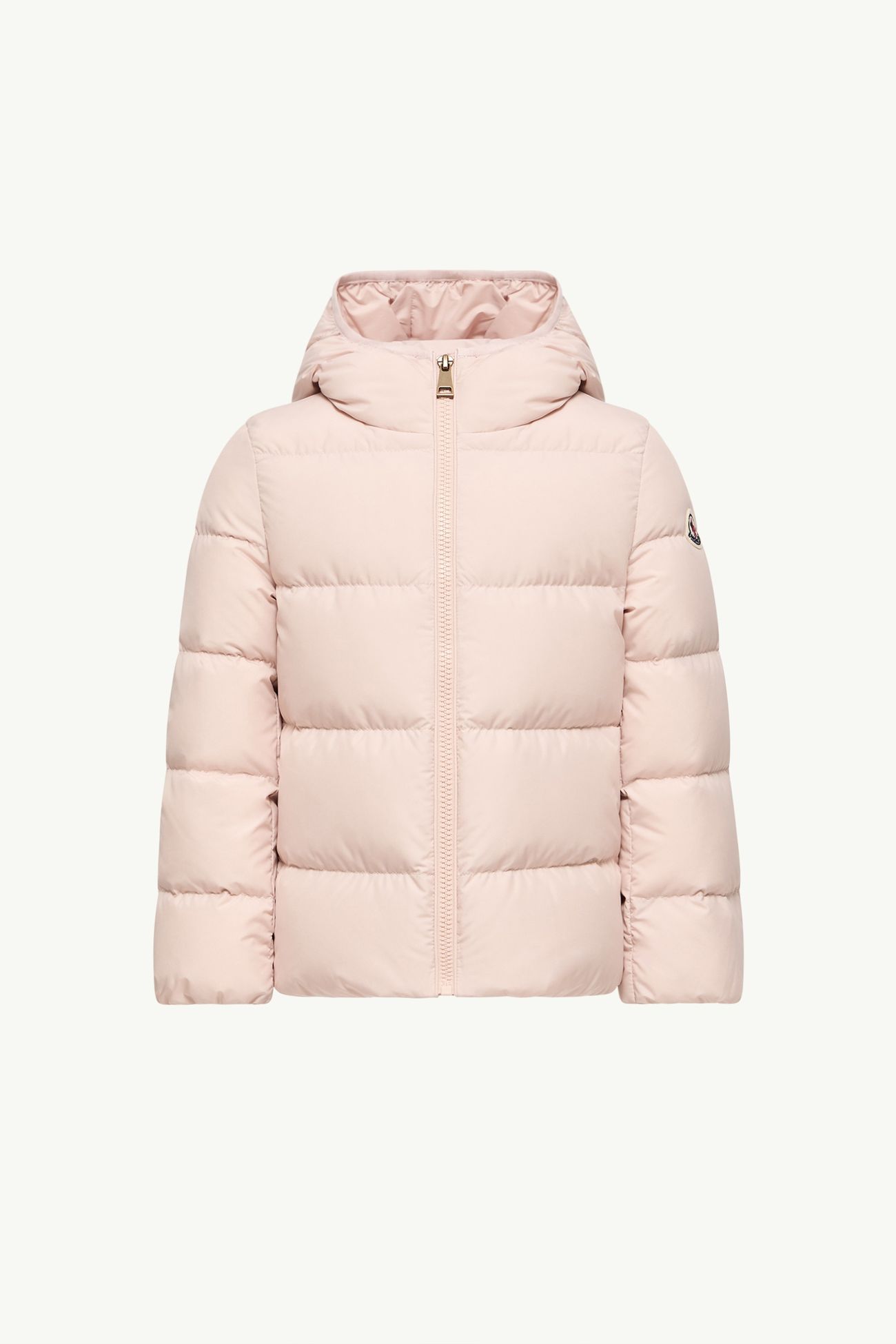 Beulah連帽羽絨外套 女童 淺粉紅色 Moncler 0
