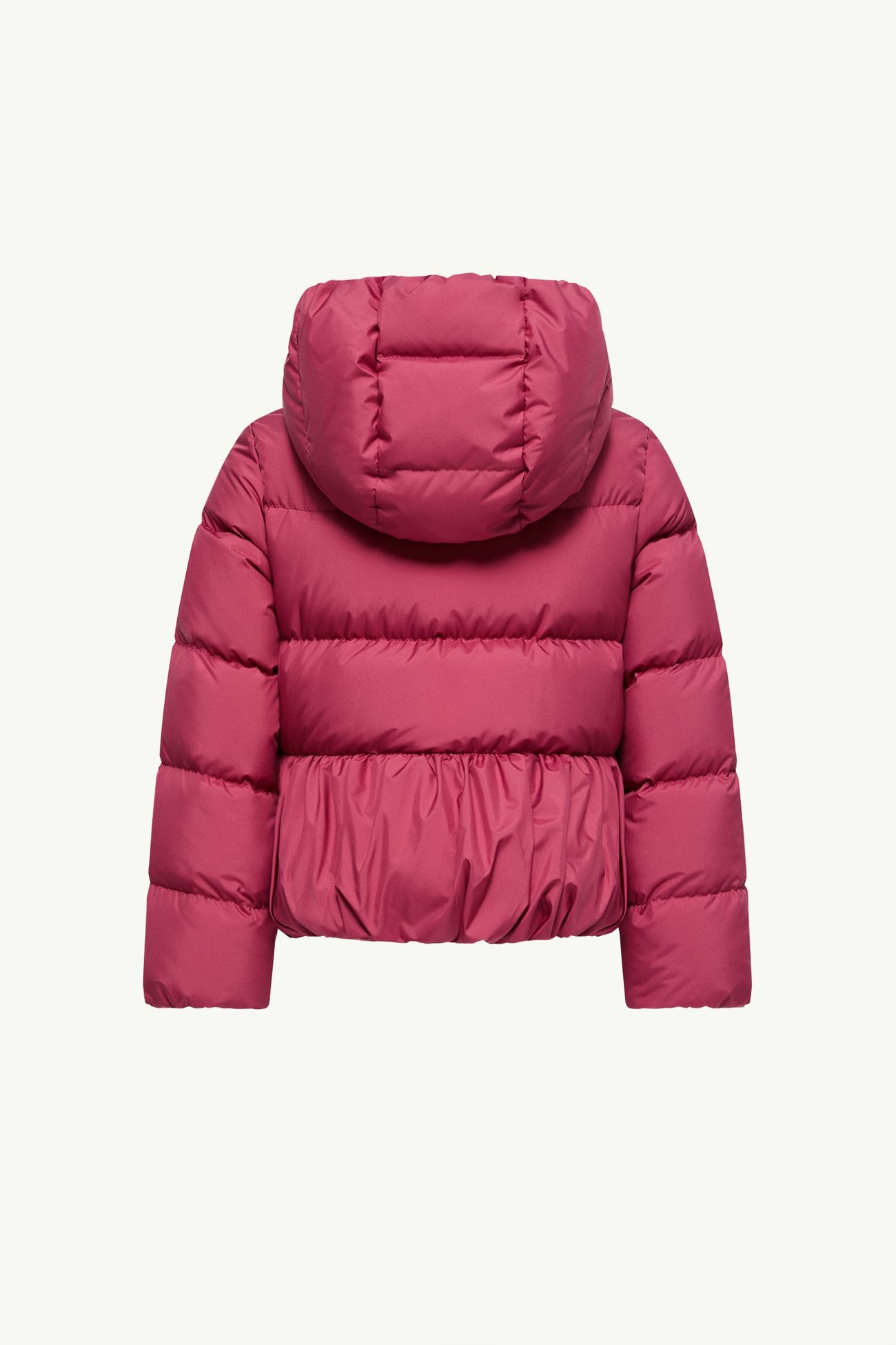 Elizaveta Hooded Down Jacket Girl Raspberry Pink Moncler 3