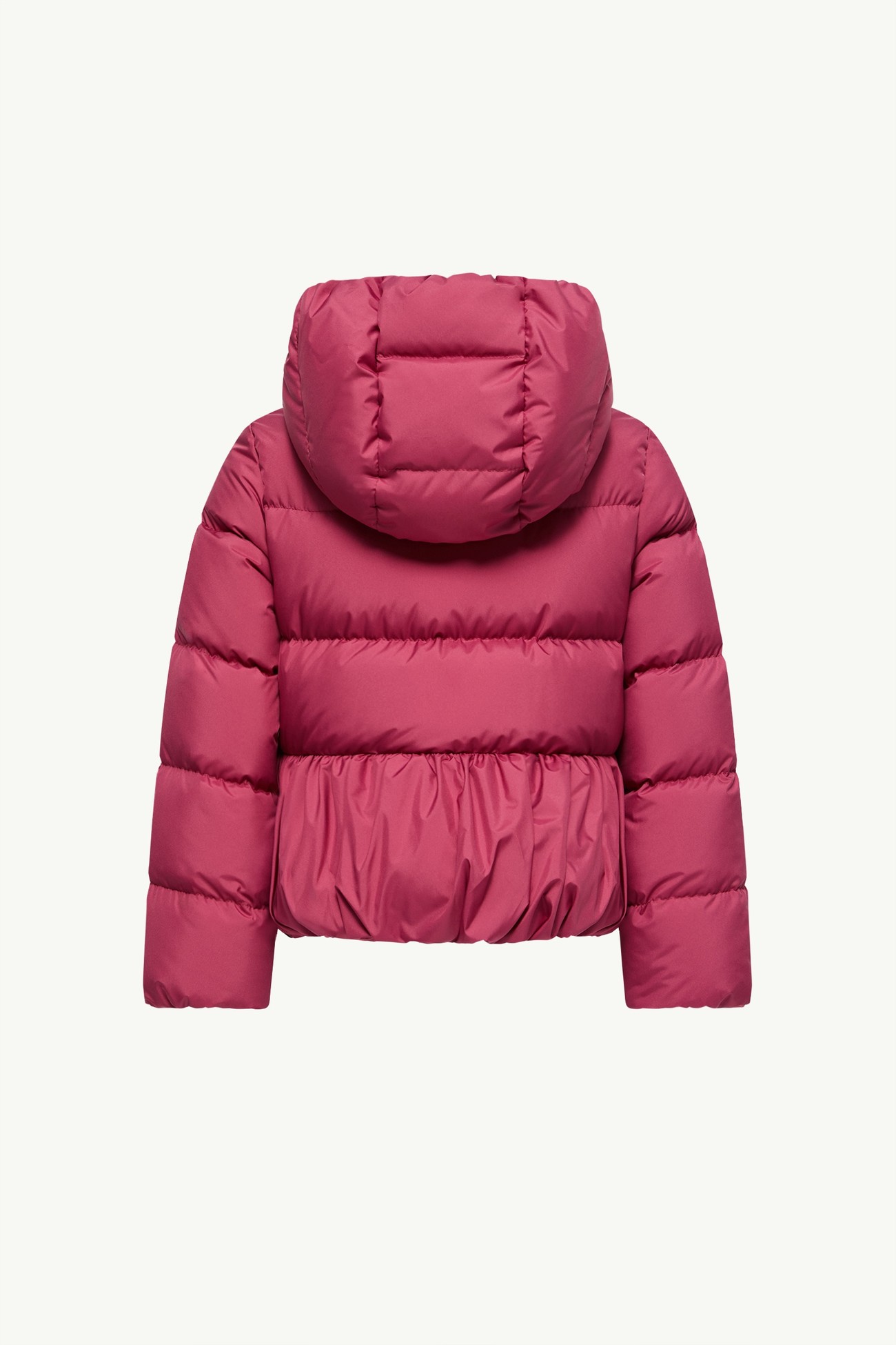 Elizaveta Hooded Down Jacket Girl Raspberry Pink Moncler 3