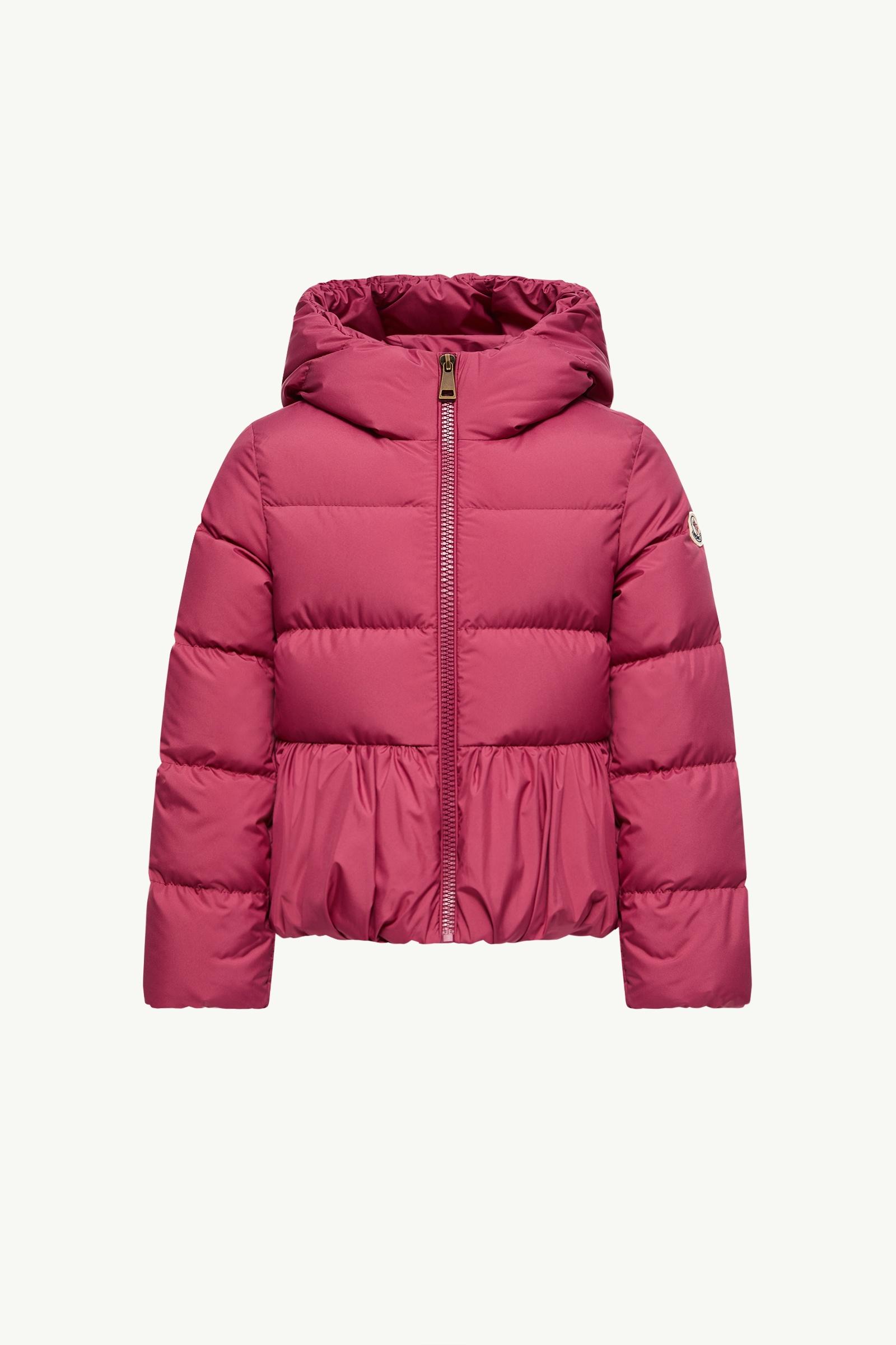 Elizaveta Hooded Down Jacket Girl Raspberry Pink Moncler, 1 of 0