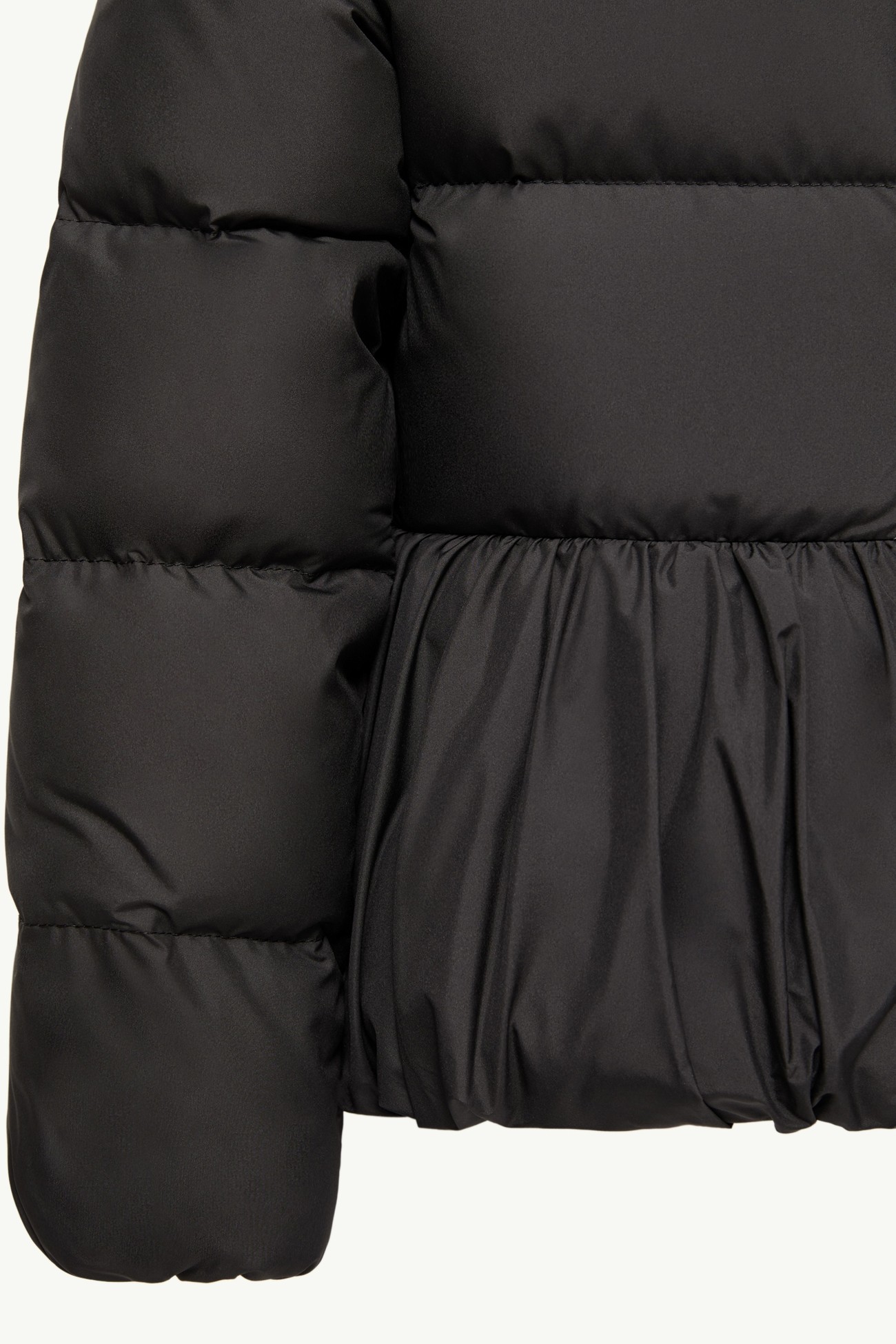 Elizaveta Hooded Down Jacket Girl Black Moncler 4