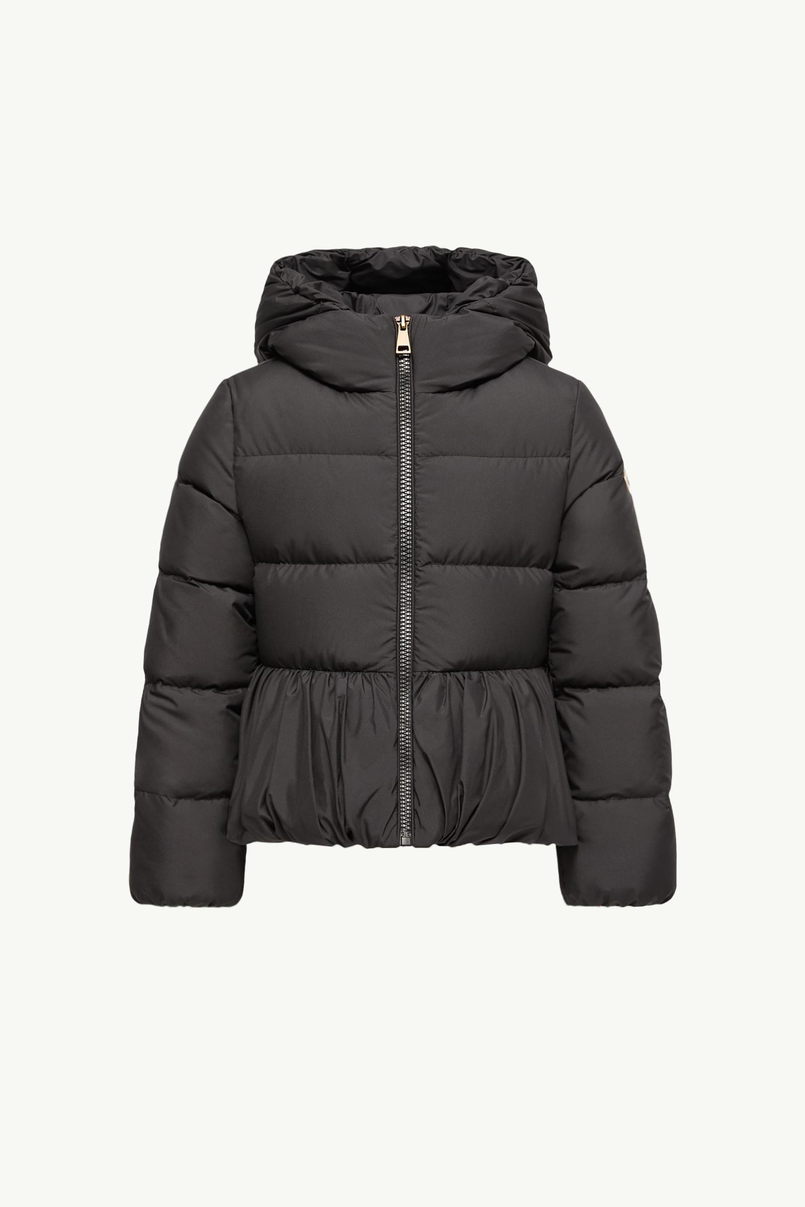 Elizaveta Hooded Down Jacket Girl Black Moncler, 1 of 0