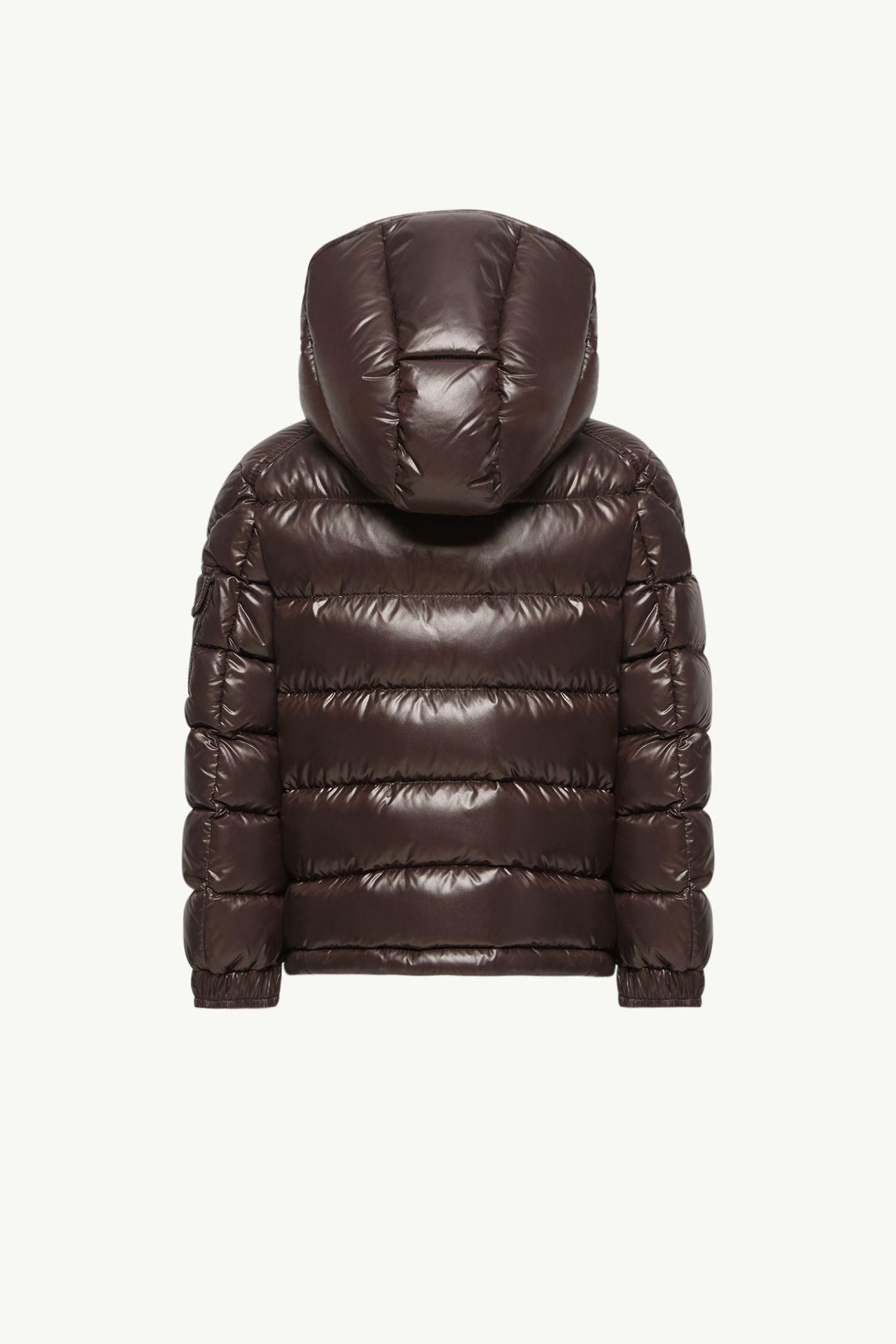 New Moncler Maya Hooded Down Jacket Boy Brown Moncler 3
