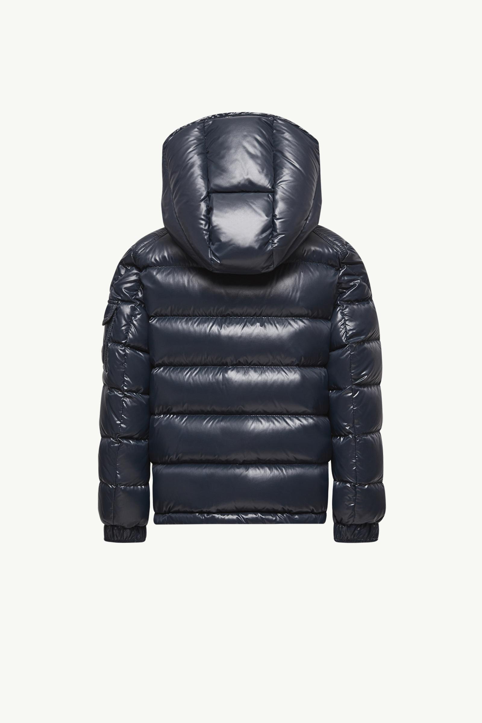 Navy Blue New Moncler Maya Hooded Down Jacket - Down Jackets