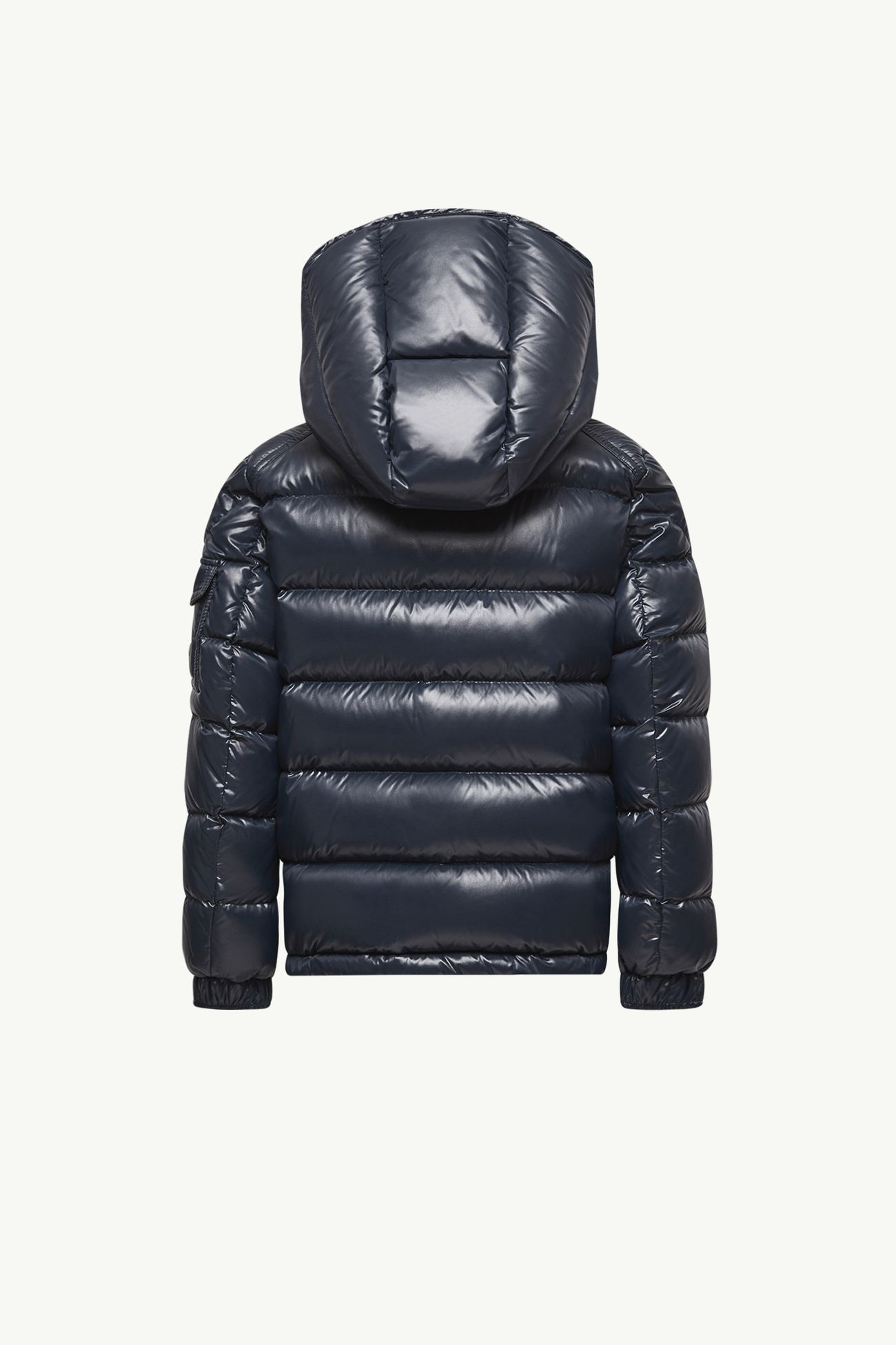 Nouvelle doudoune à capuche Moncler Maya Garçon Bleu marine Moncler 2