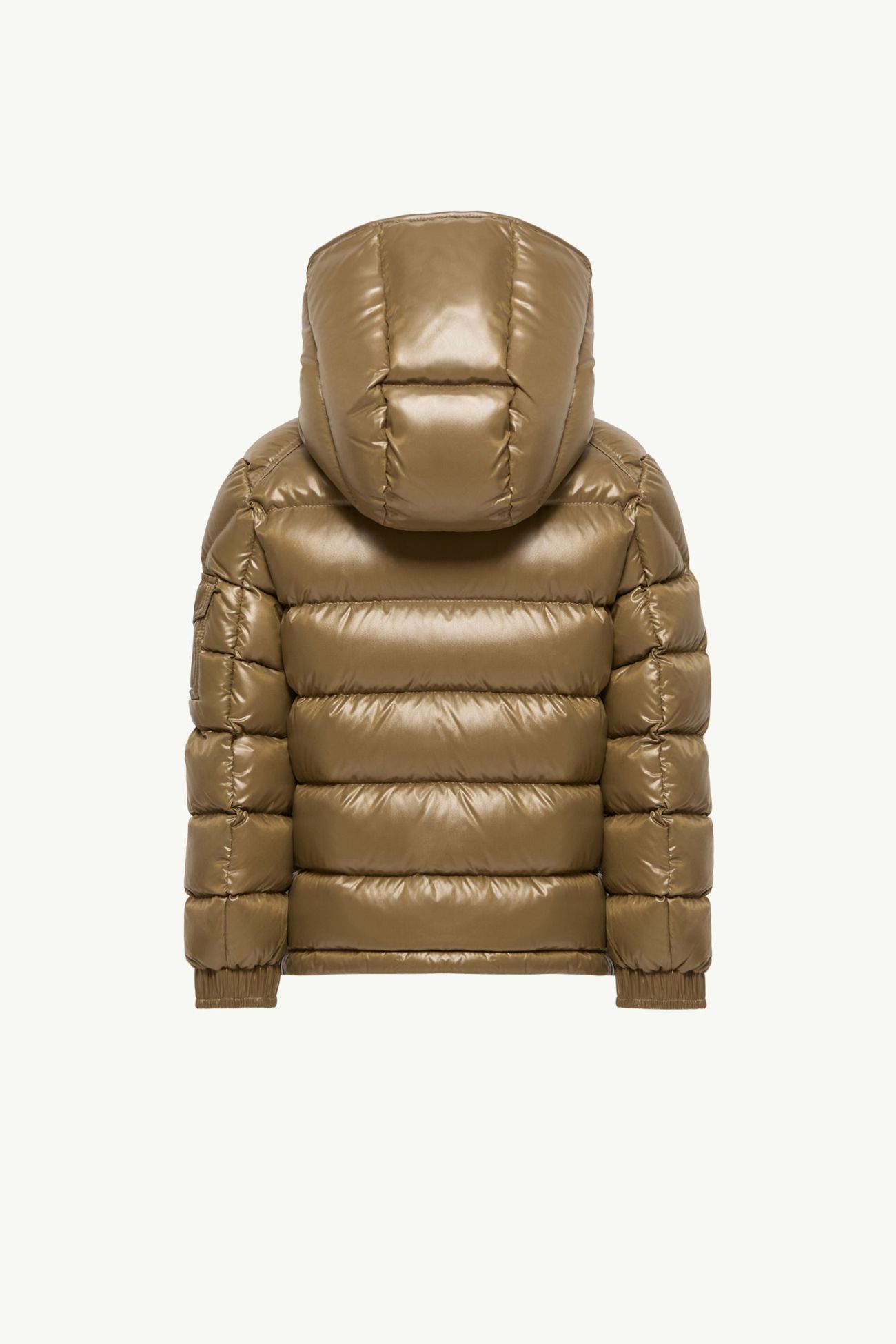 New Moncler Maya Hooded Down Jacket Boy Olive Green Moncler 3