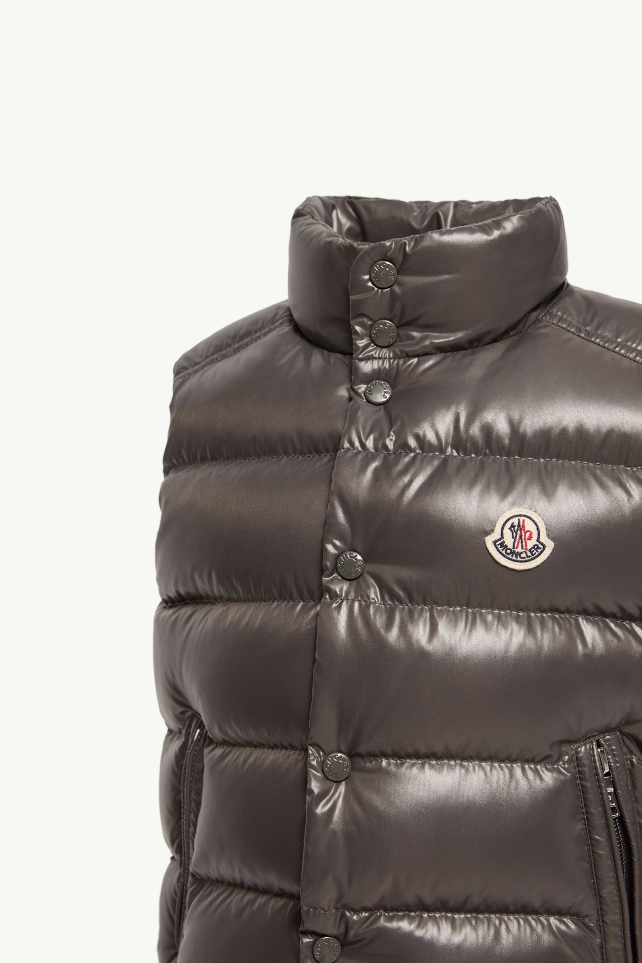 Tib Down Vest Boy Grey Moncler 1