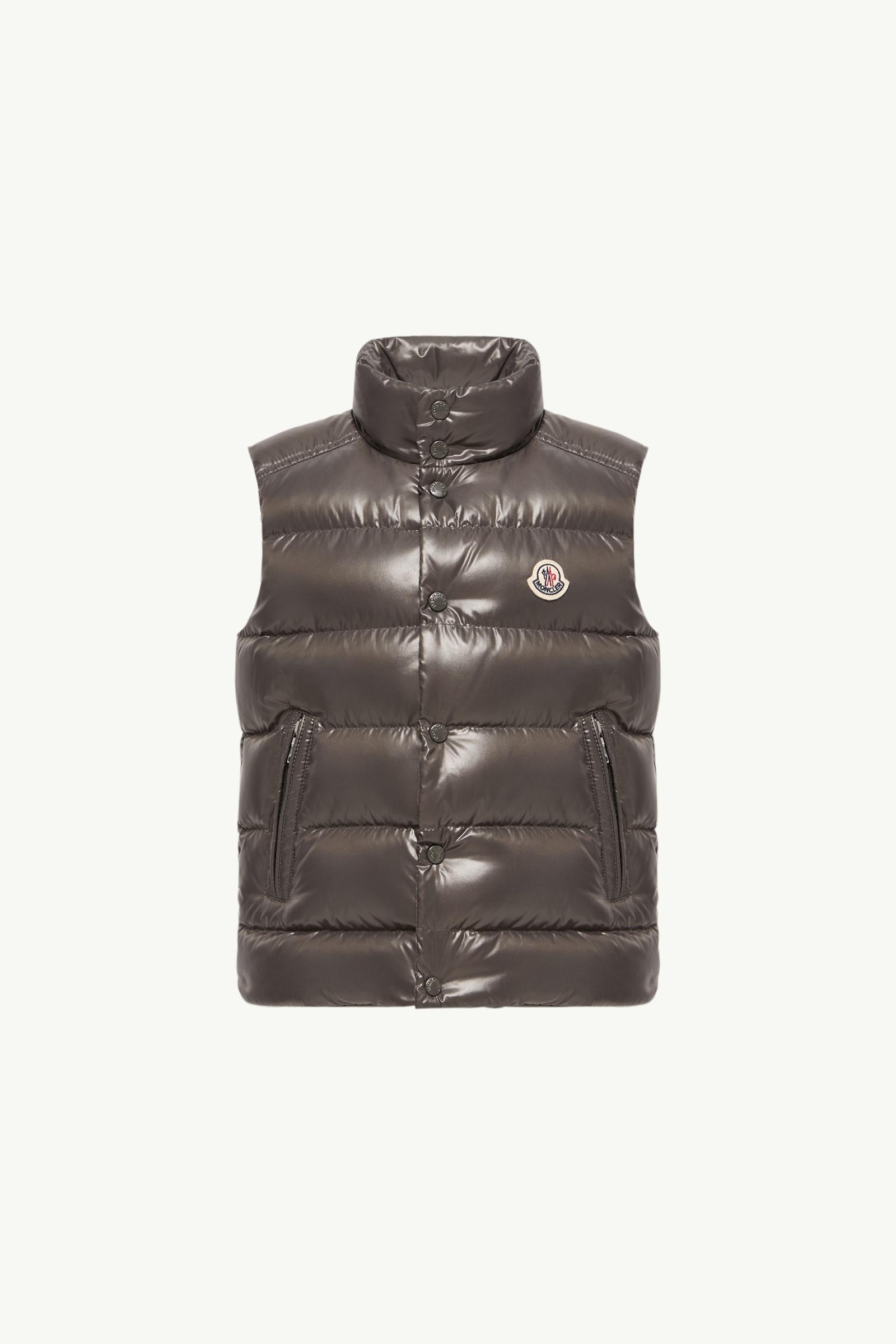 Tib Down Vest Boy Grey Moncler, 1 of 0