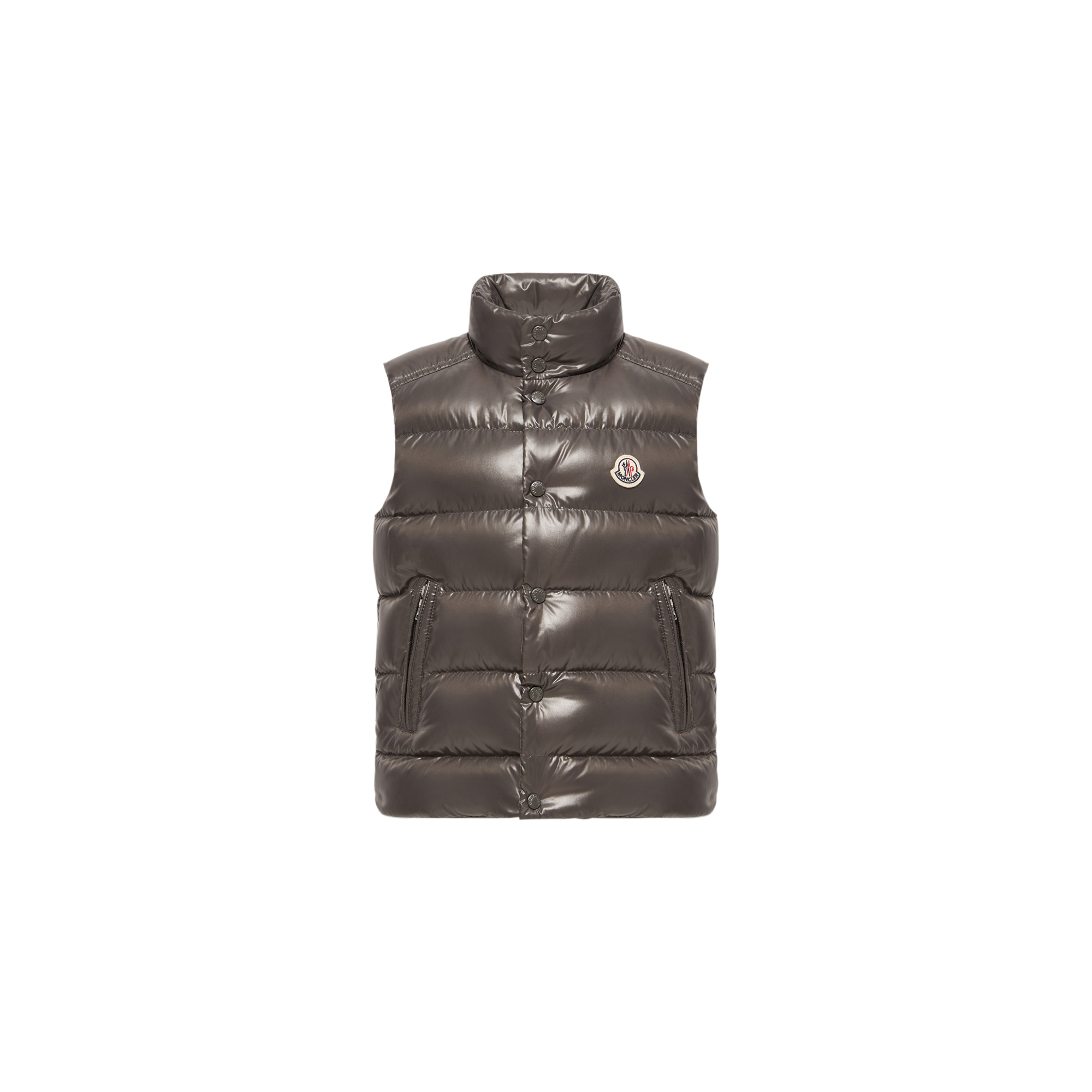 Moncler  Tib Down Gilet for Boys in Gray, Size: 4Y