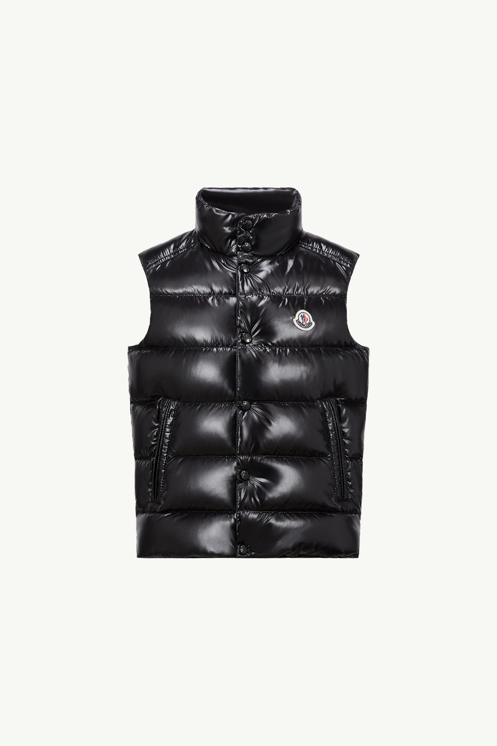 Tib Down Gilet Boy Black Moncler