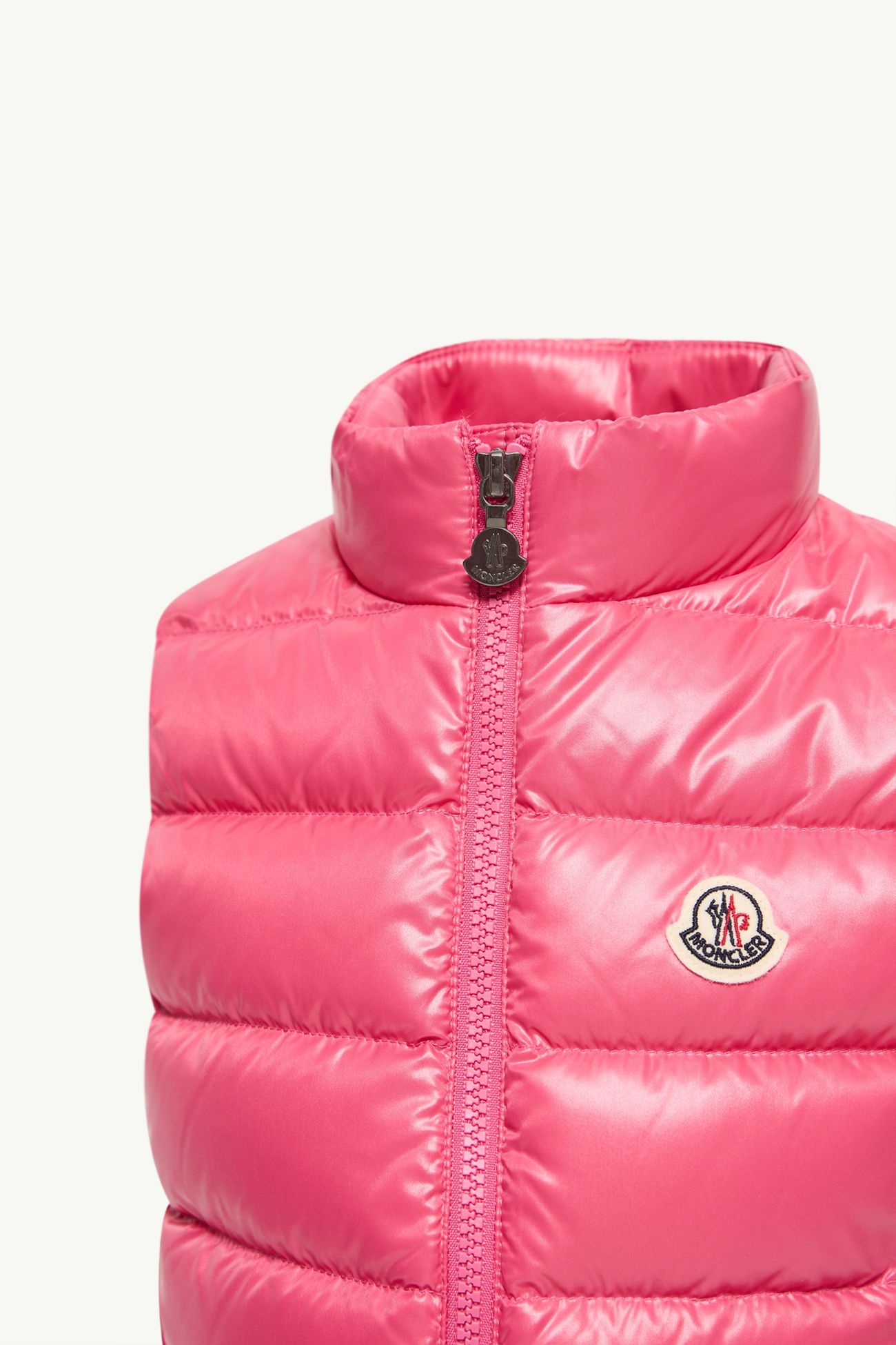 Ghany Down Gilet Girl Bright Pink Moncler 2