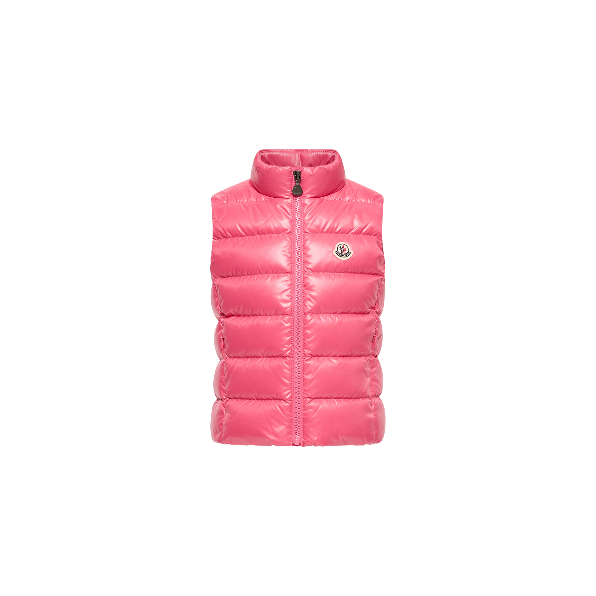 Moncler  Ghany Down Vest for Girls in Pink, Size: 10Y