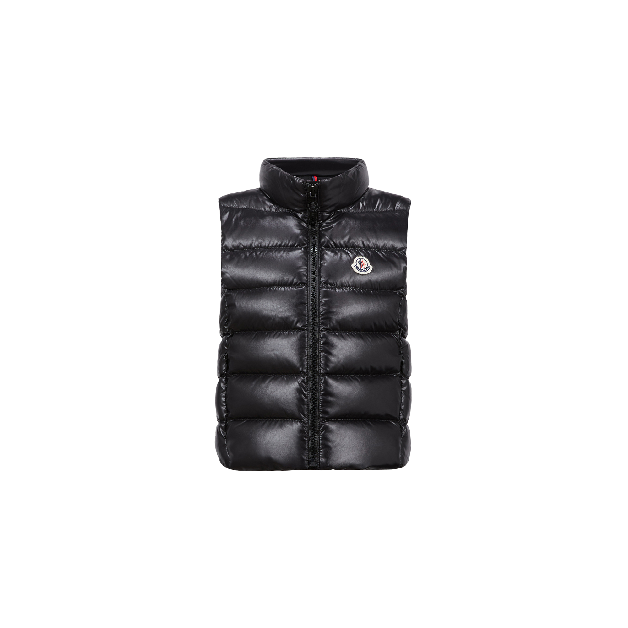 Moncler  Ghany Down Vest for Girls in Black, Size: 10Y