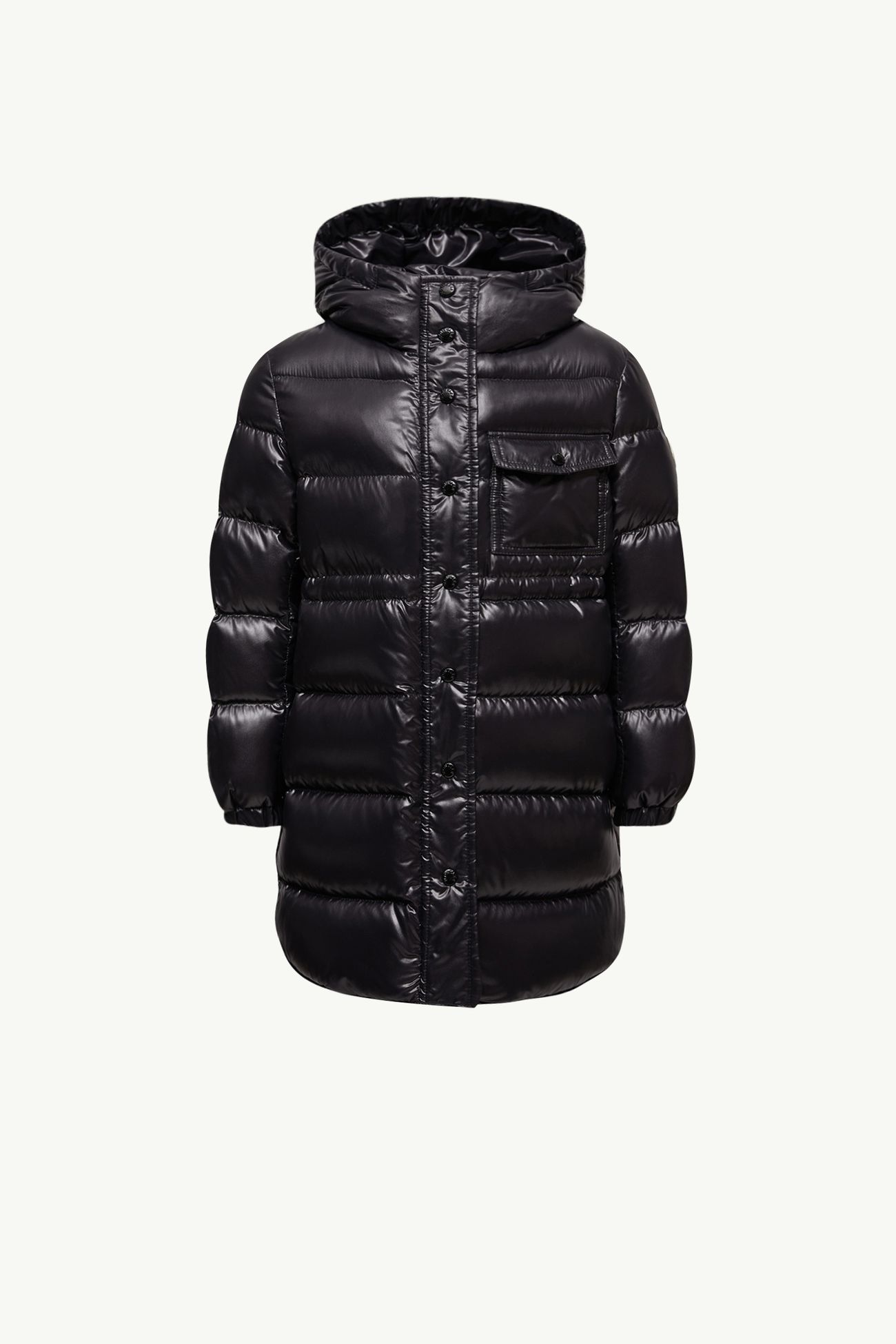 Dacca女童连帽羽绒夹克外套 女童 黑色 Moncler 0