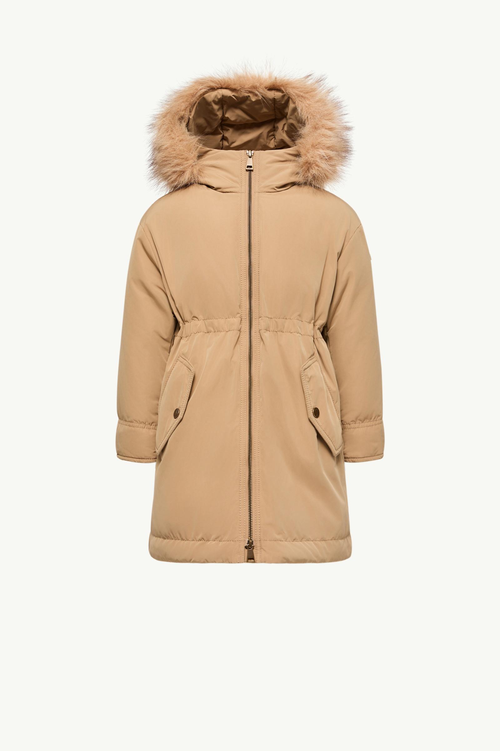 Parka imbottito Elusia con cappuccio Bambina Beige Moncler, 1 of 0