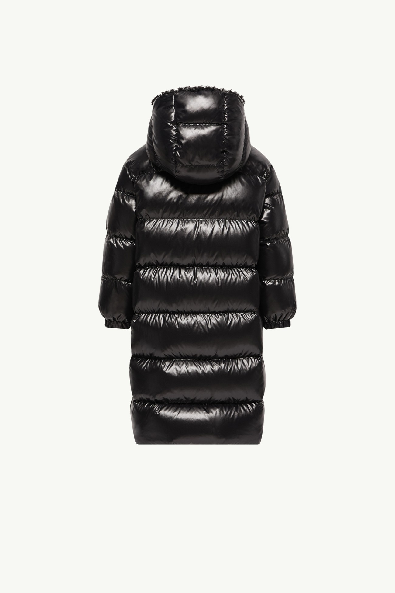 Ganevry Hooded Down Parka Girl Black Moncler 3