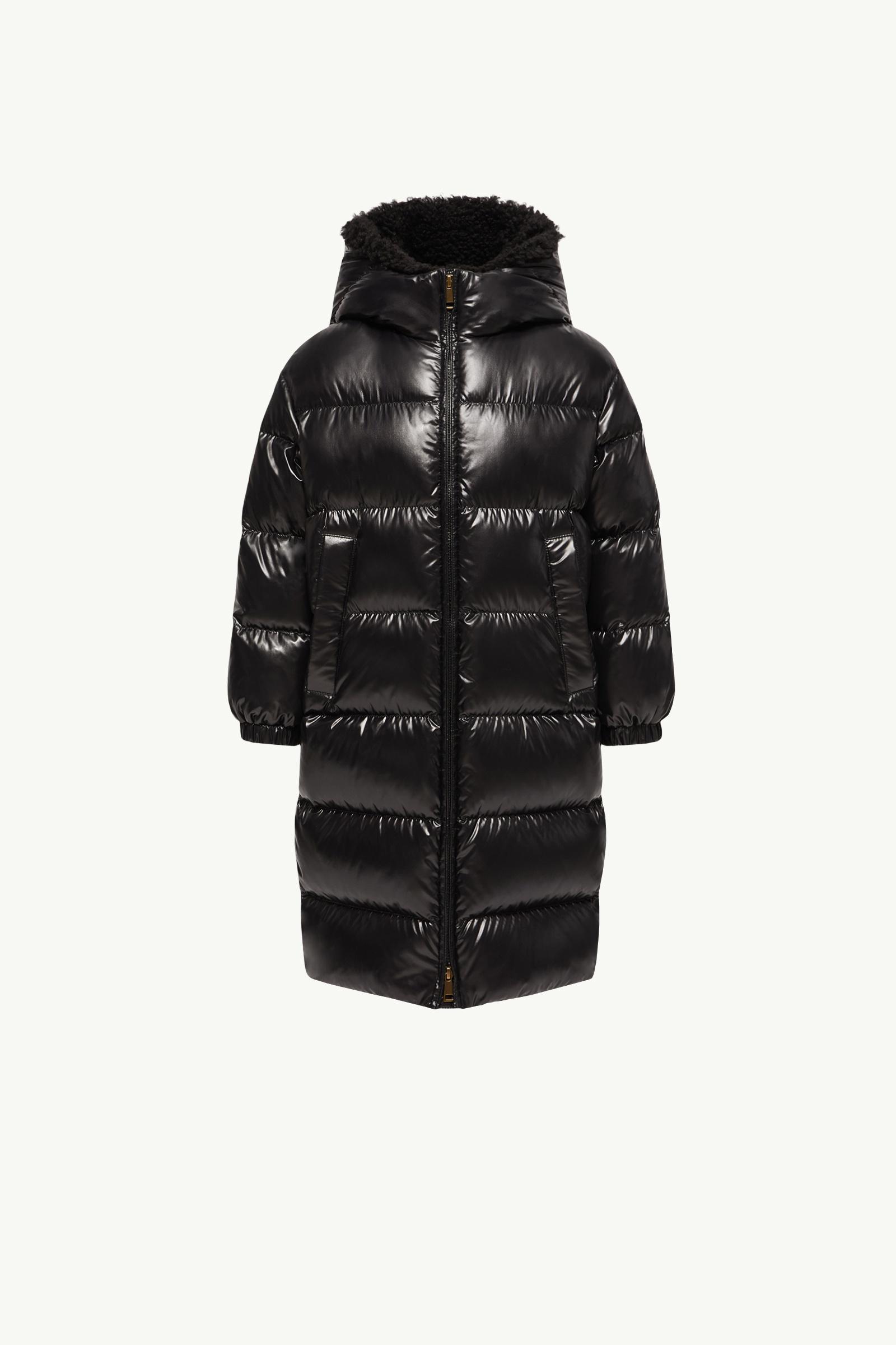 Ganevry Hooded Down Parka Girl Black Moncler, 1 of 0