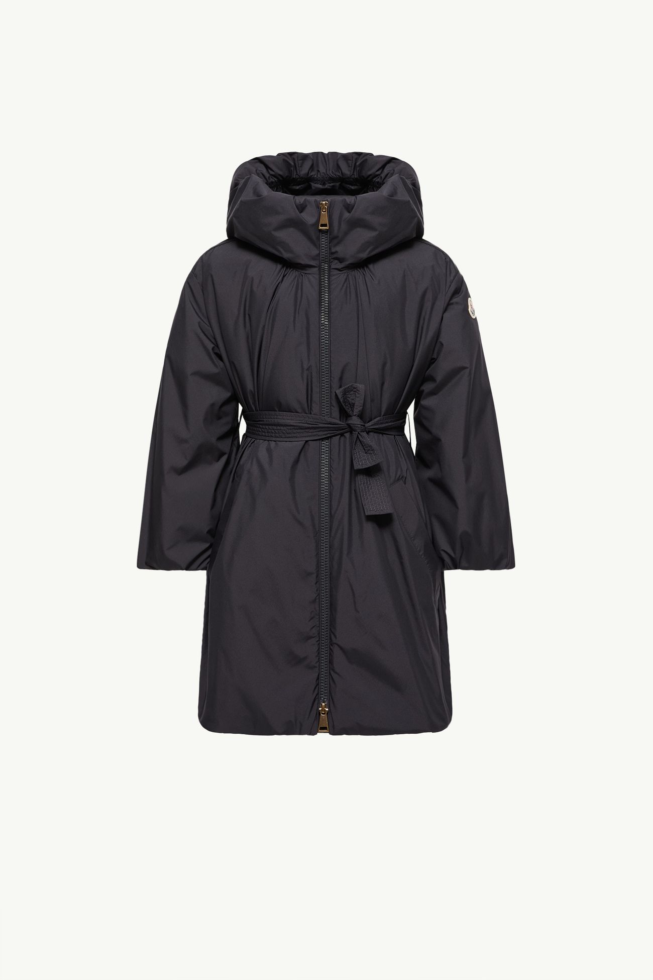 Piumino Seble con cappuccio Bambina Blu Scuro Moncler 0