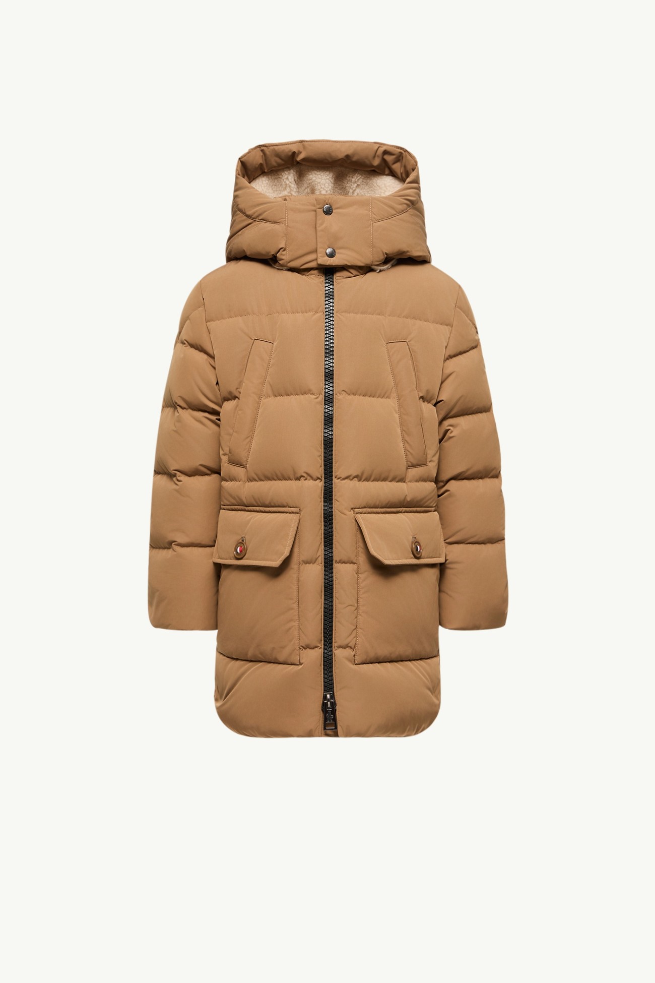 Plumífero con capucha Tanay Niño Beige Moncler 0