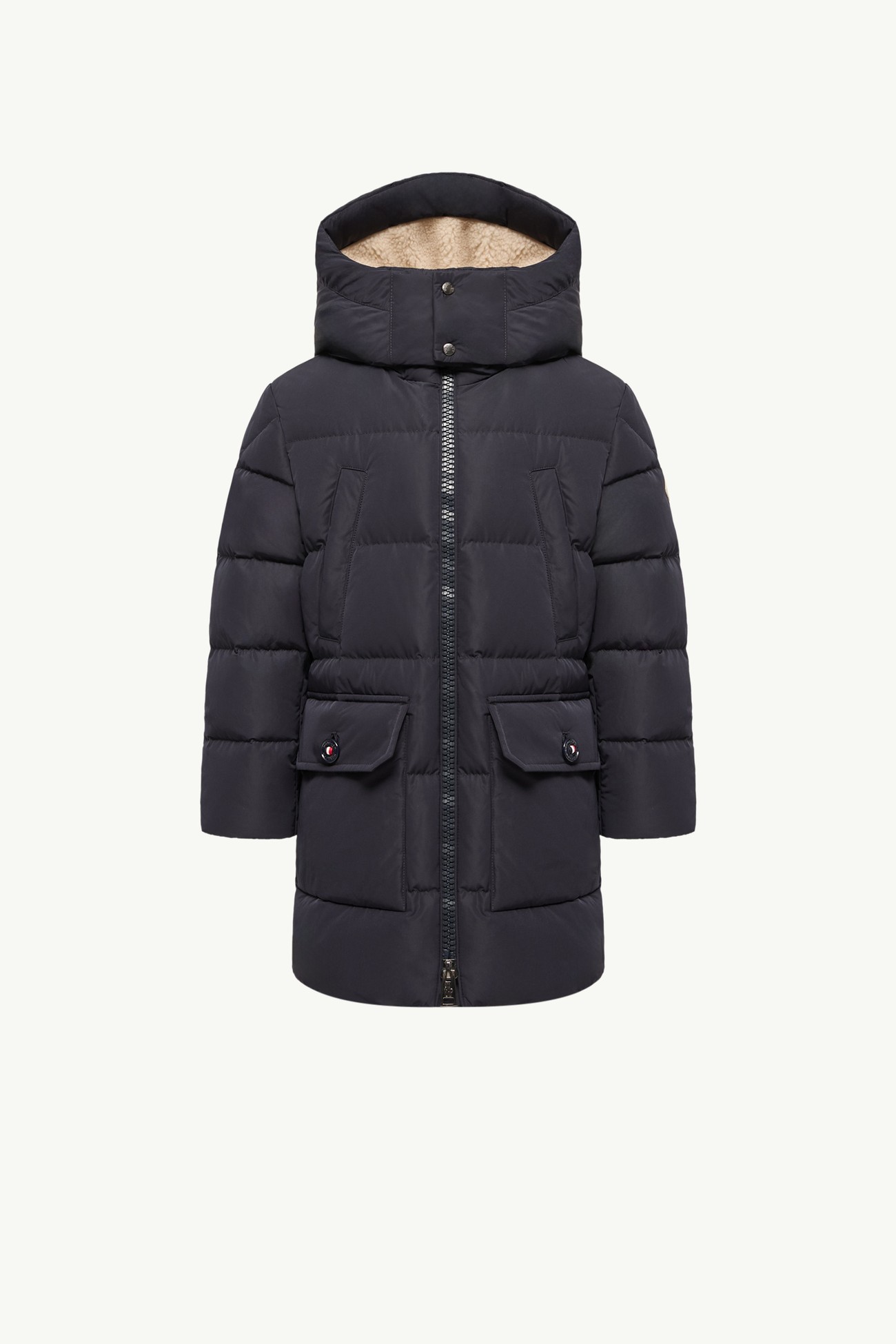Plumífero con capucha Tanay Niño Azul marino Moncler 0