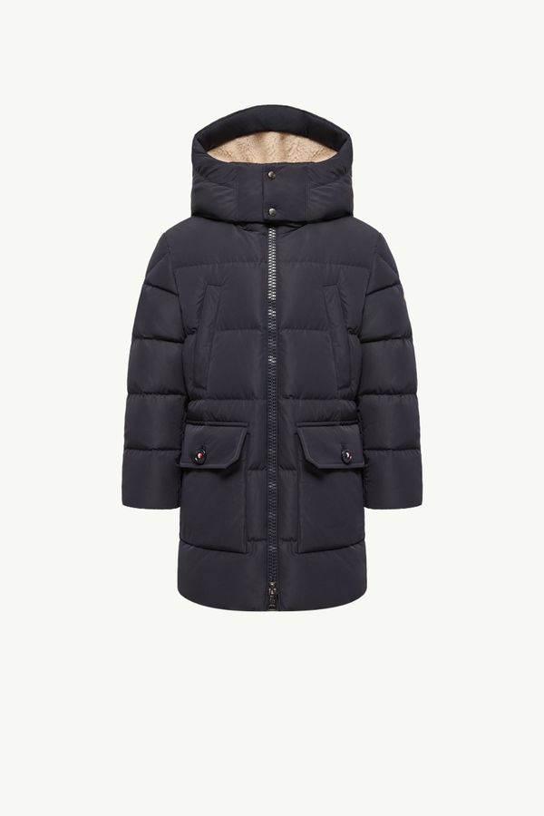 Tanay 후드 다운 재킷 키즈 남아 네이비 블루 Moncler 0