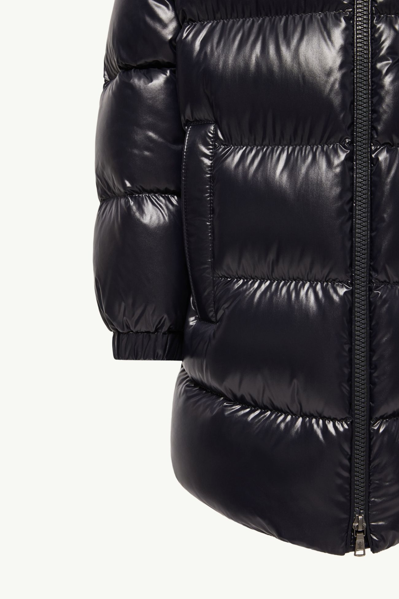 Piumino Marapi con cappuccio Bambino Blu Navy Moncler 5