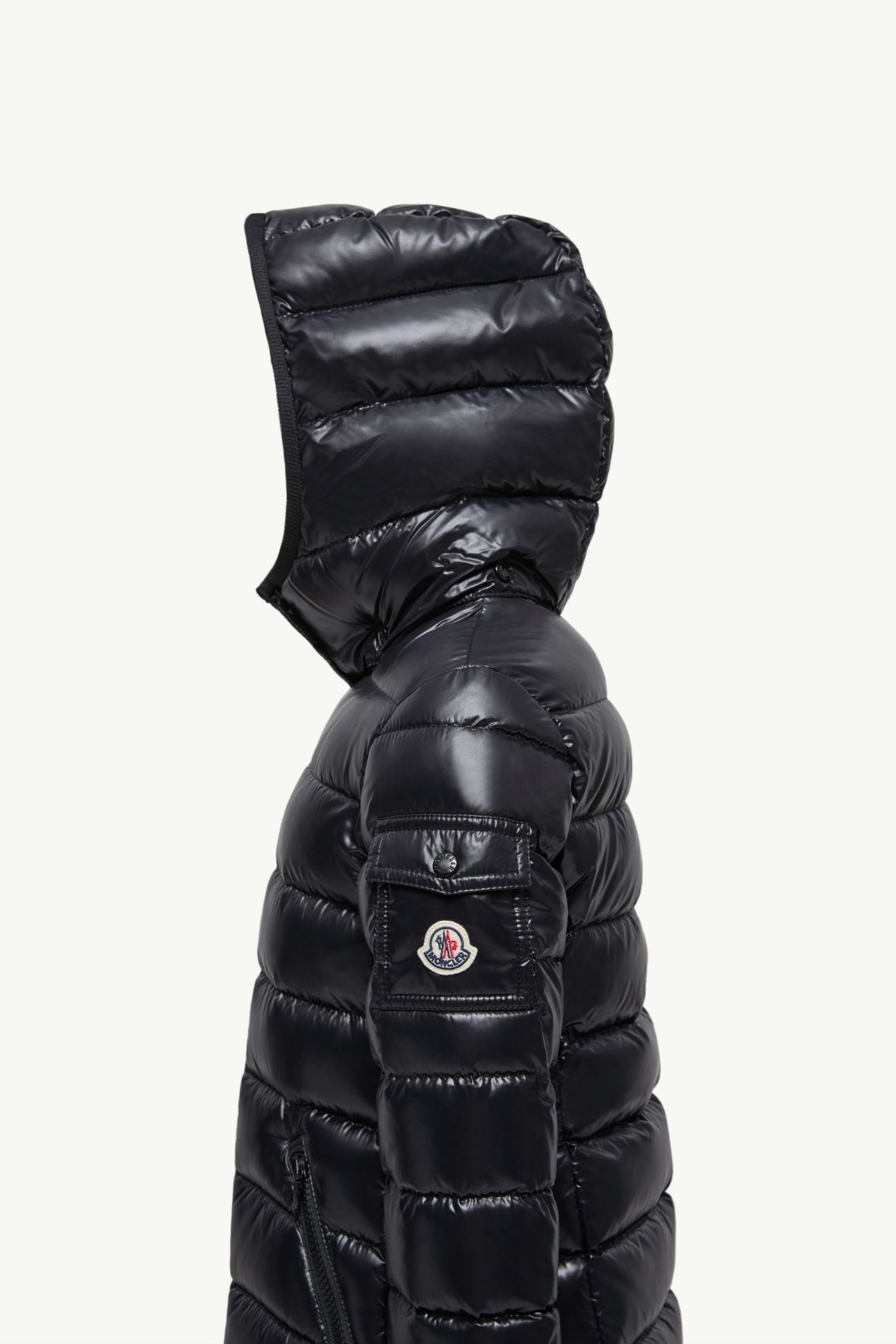 Doudoune à capuche Moka Fille Noir Moncler 1