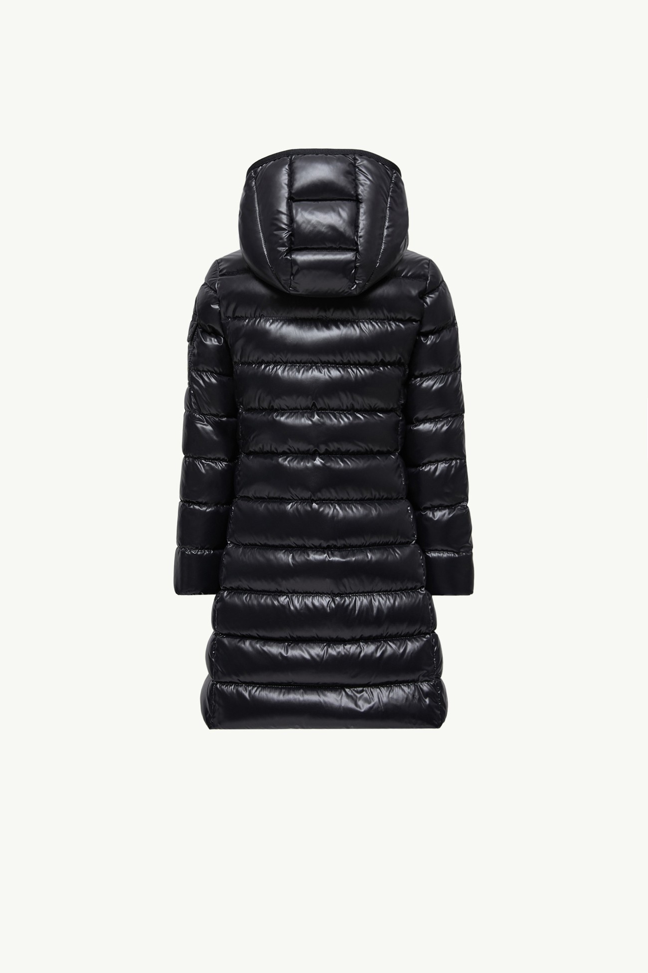 Plumífero con capucha Moka Niña Negro Moncler 2