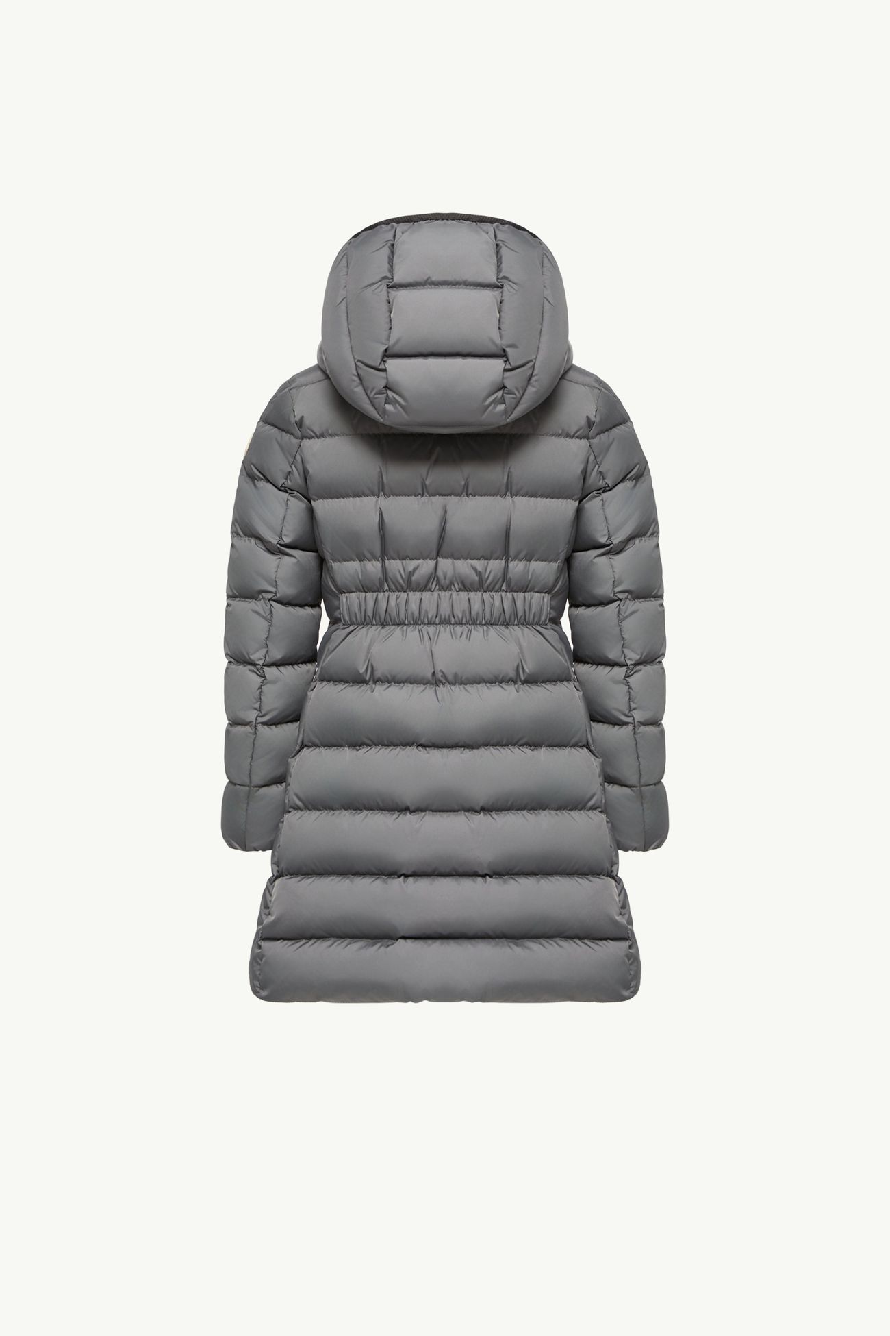 Charpal 후드 롱 다운 재킷 키즈 여아 다크 그레이 Moncler 3