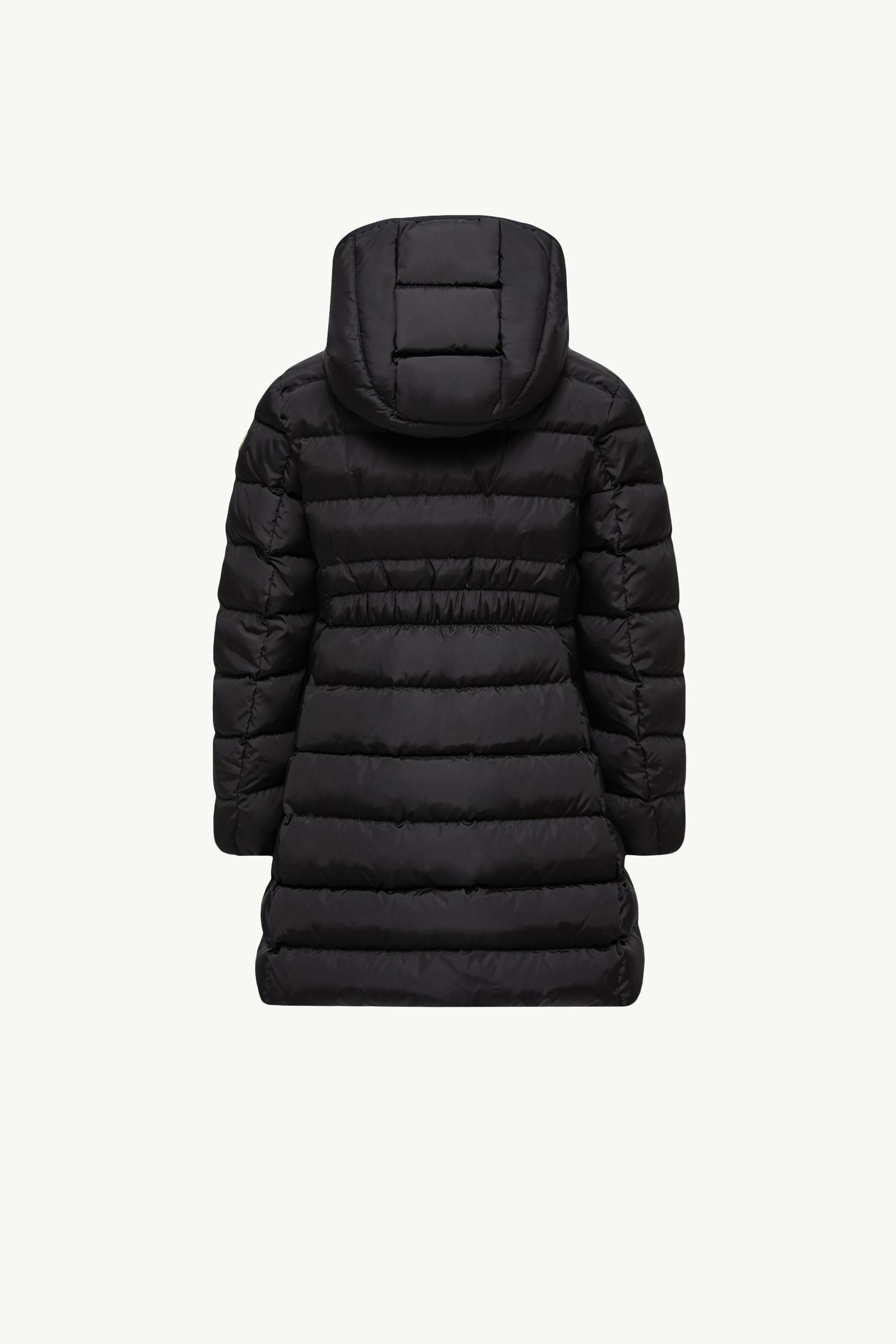 Black Charpal Hooded Long Down Jacket - Down Jackets & Vests for