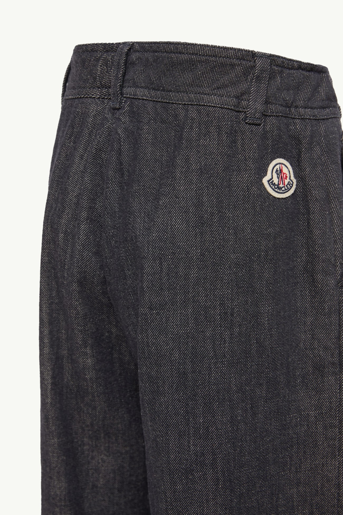 Denim Trousers Girl Navy Blue Moncler 4