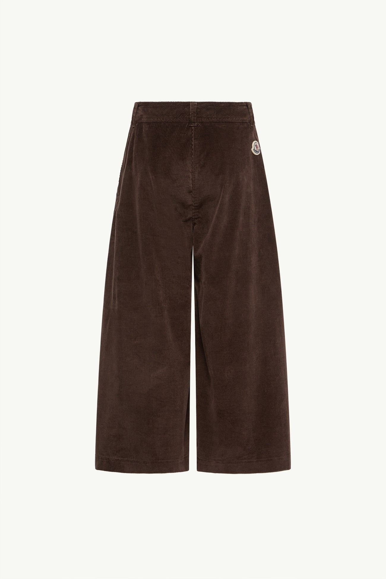 Pantalon ample en velours côtelé Fille Marron Moncler 3