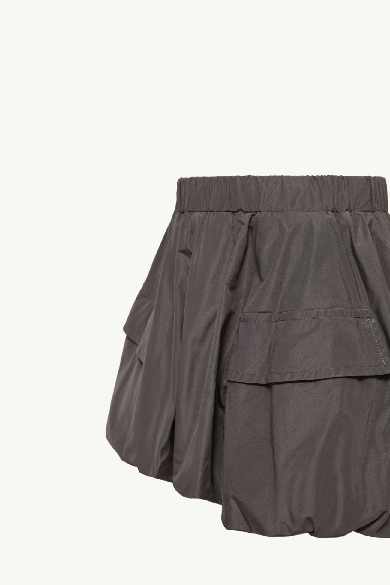Taffeta Shorts Girl Dark Gray Moncler 2