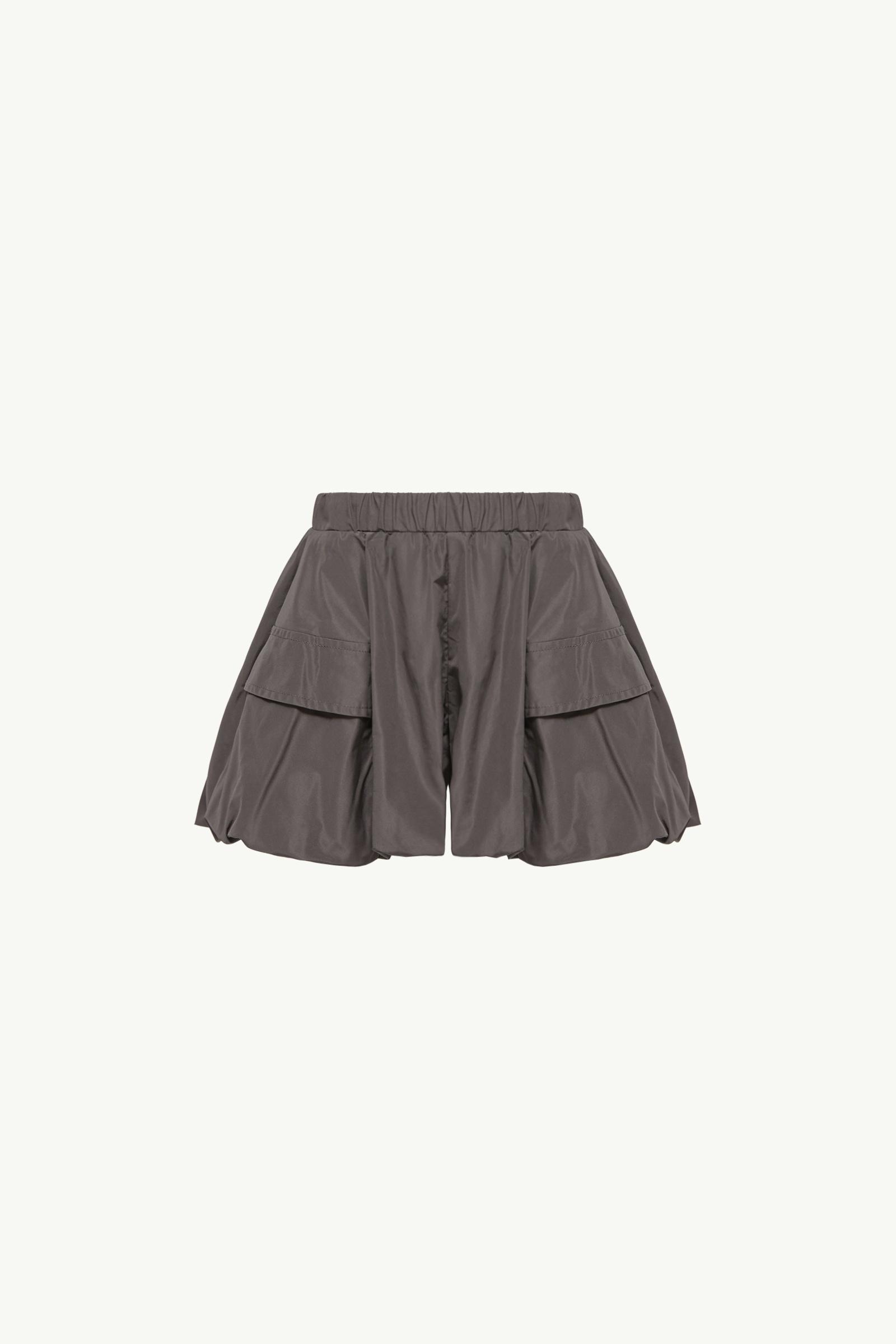 Taffeta Shorts Girl Dark Gray Moncler, 1 of 0