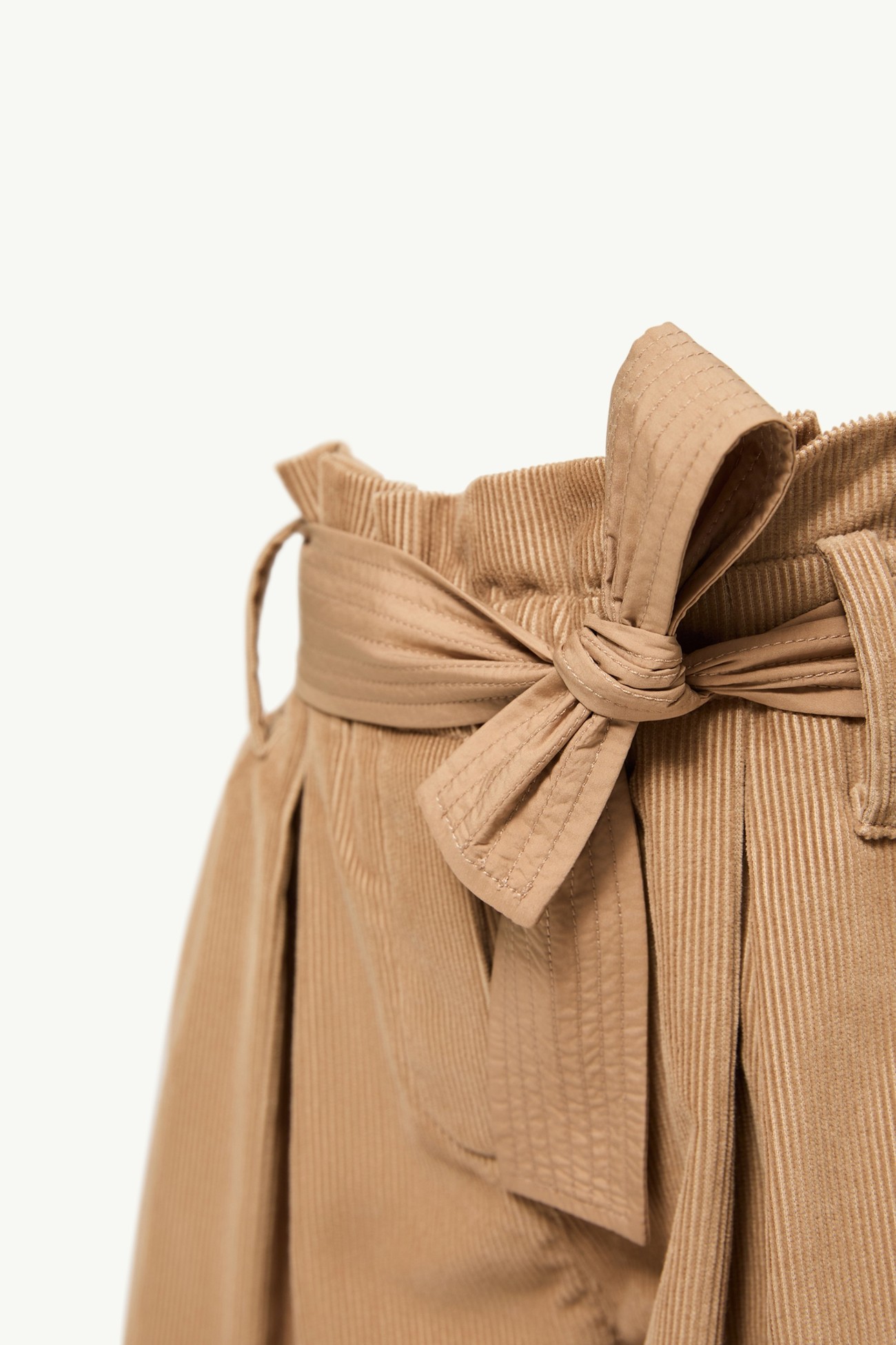 Short en velours côtelé Fille Beige Moncler 4